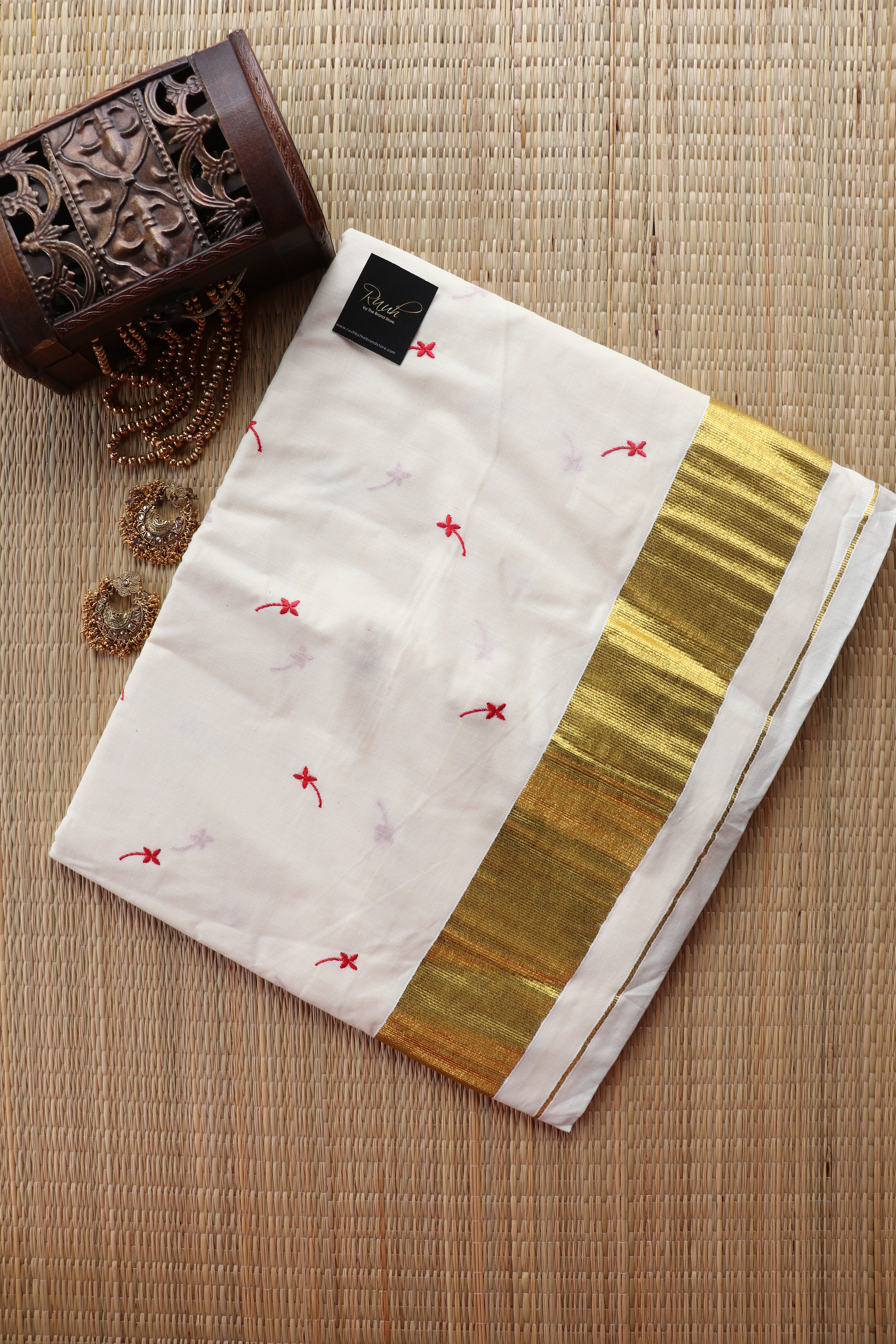 THECHI - KERALA COTTON SAREE