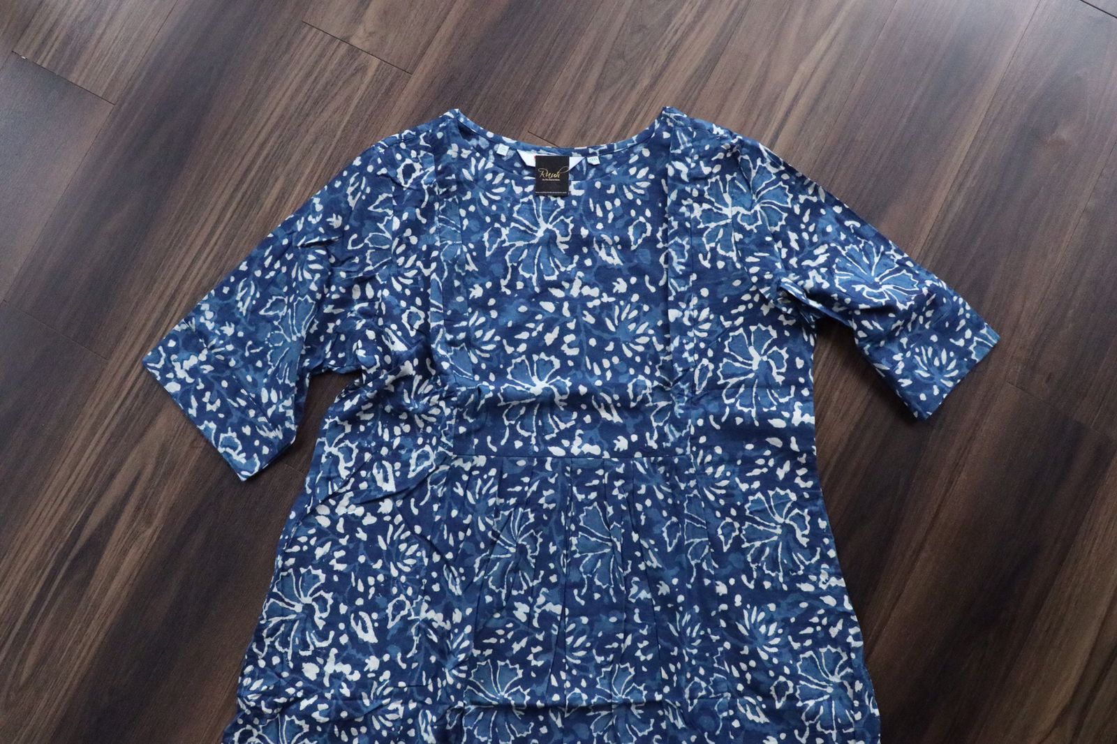 INDIGO DRESS 2