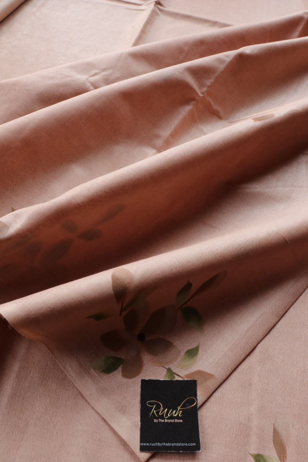 SEMI SILK BRUSHPAINT SAREE 1