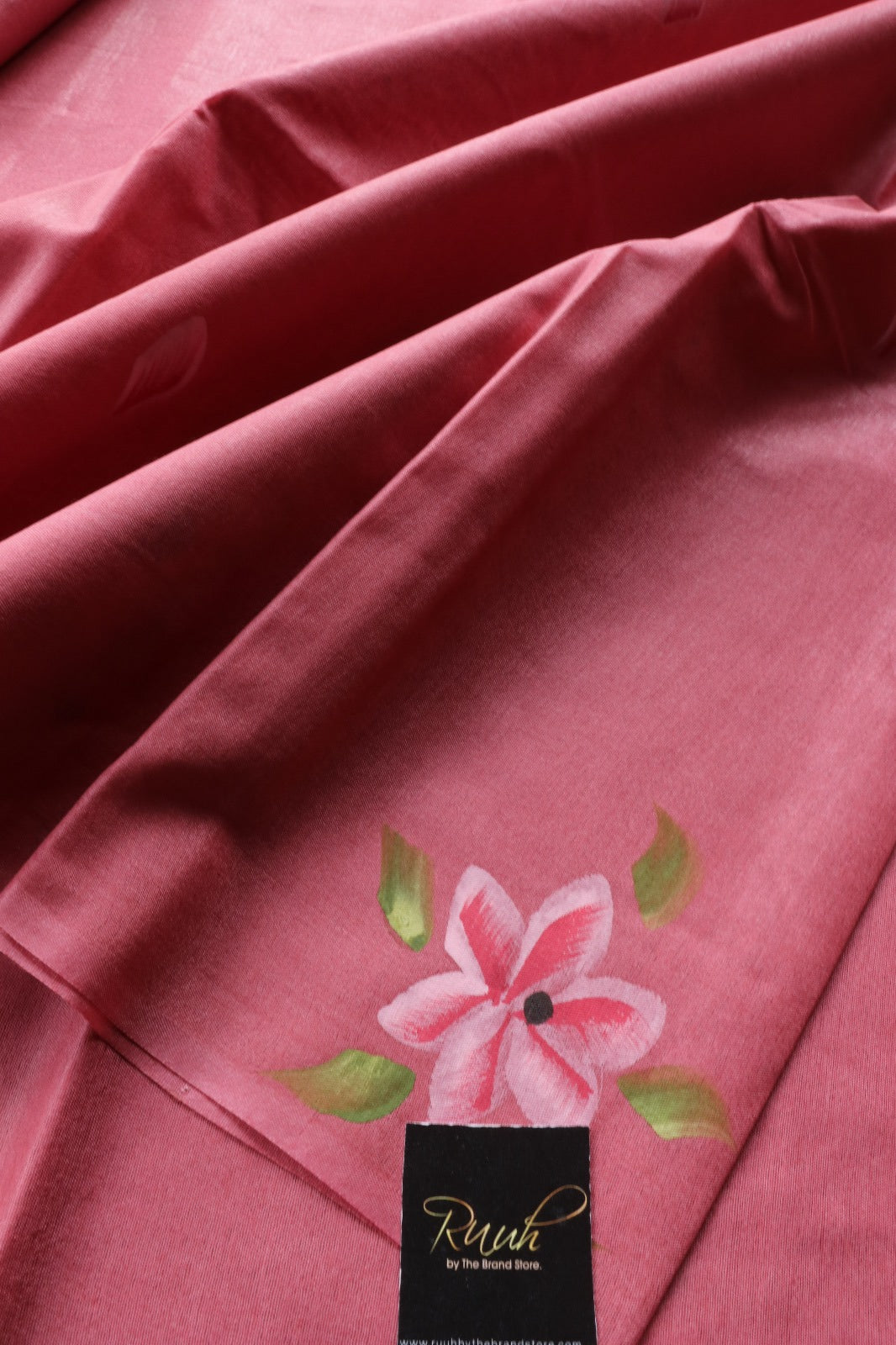 SEMI SILK BRUSHPAINT SAREE 2
