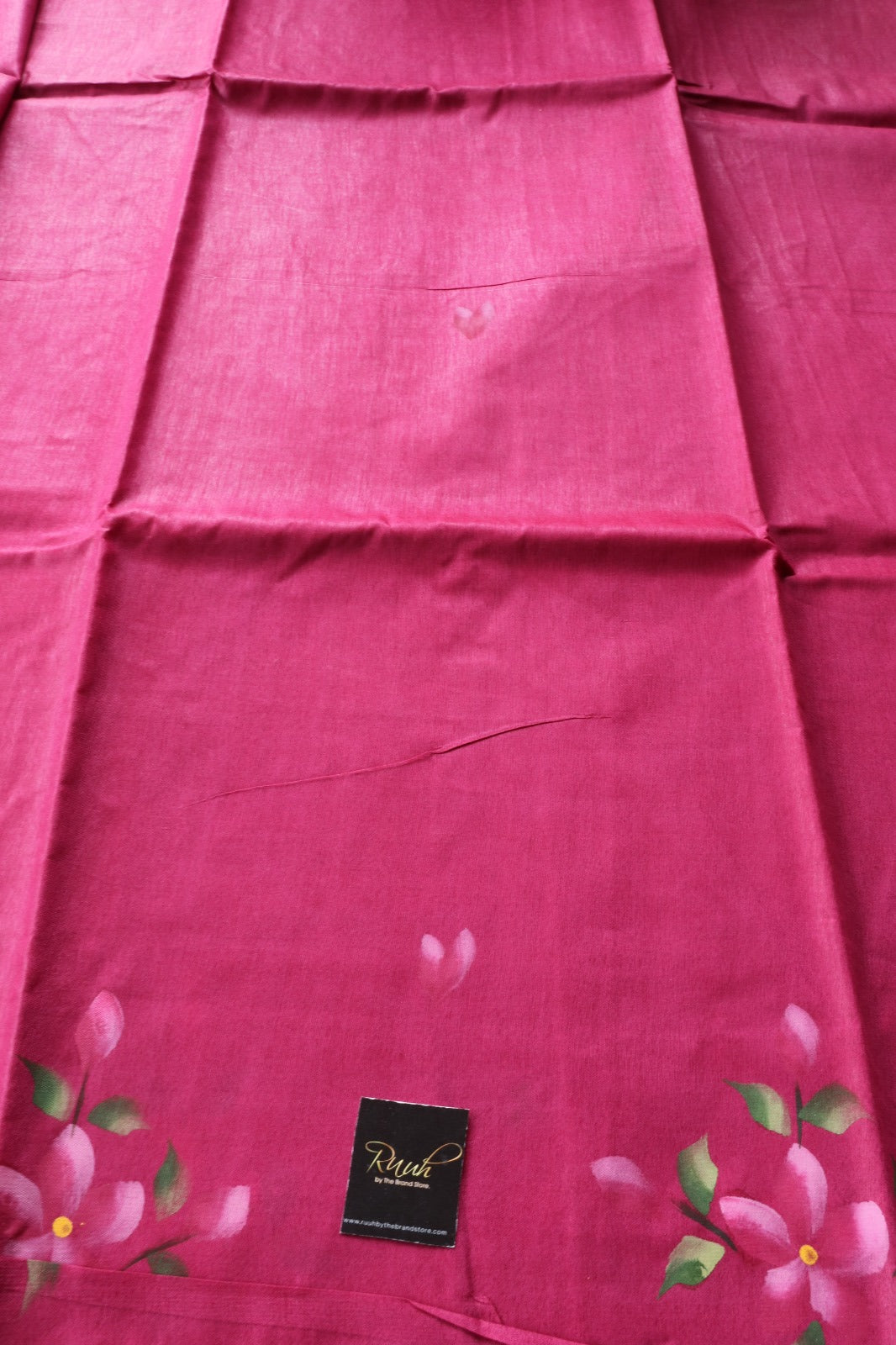 SEMI SILK BRUSHPAINT SAREE 3