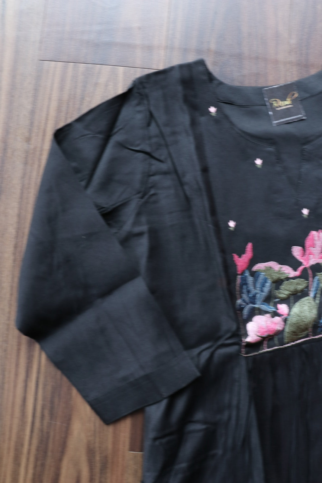 BLACK KURTA