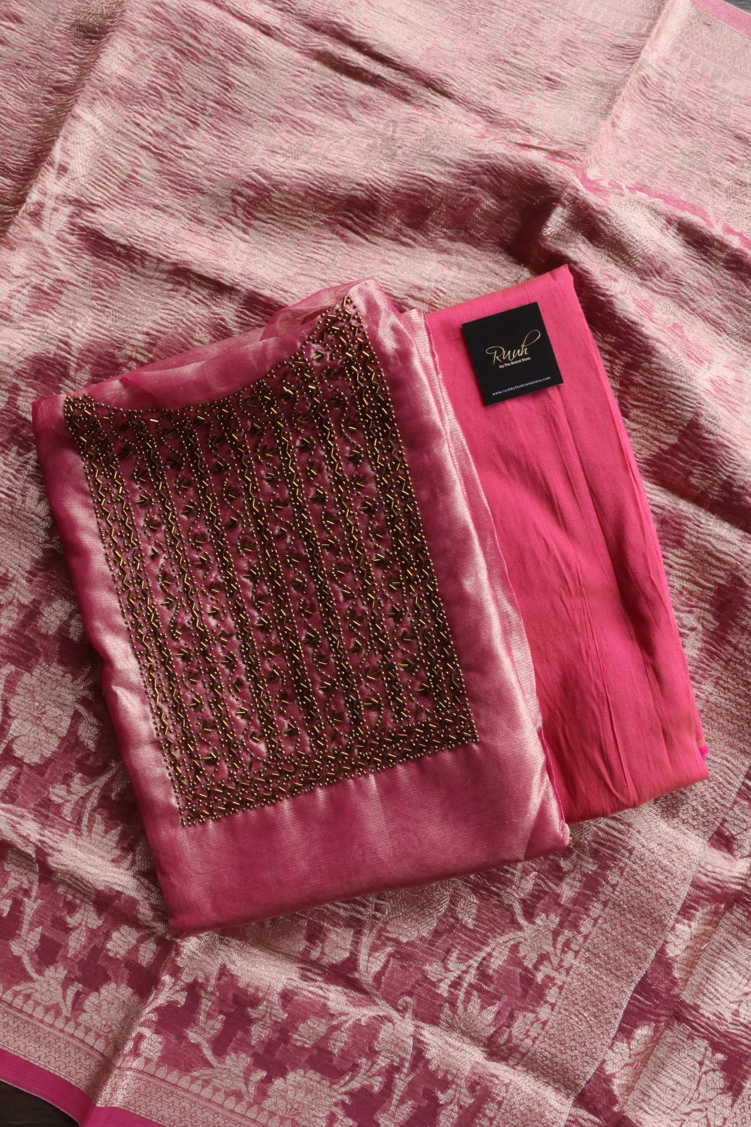 BANARASI TISSUE SALWAR SUIT 4