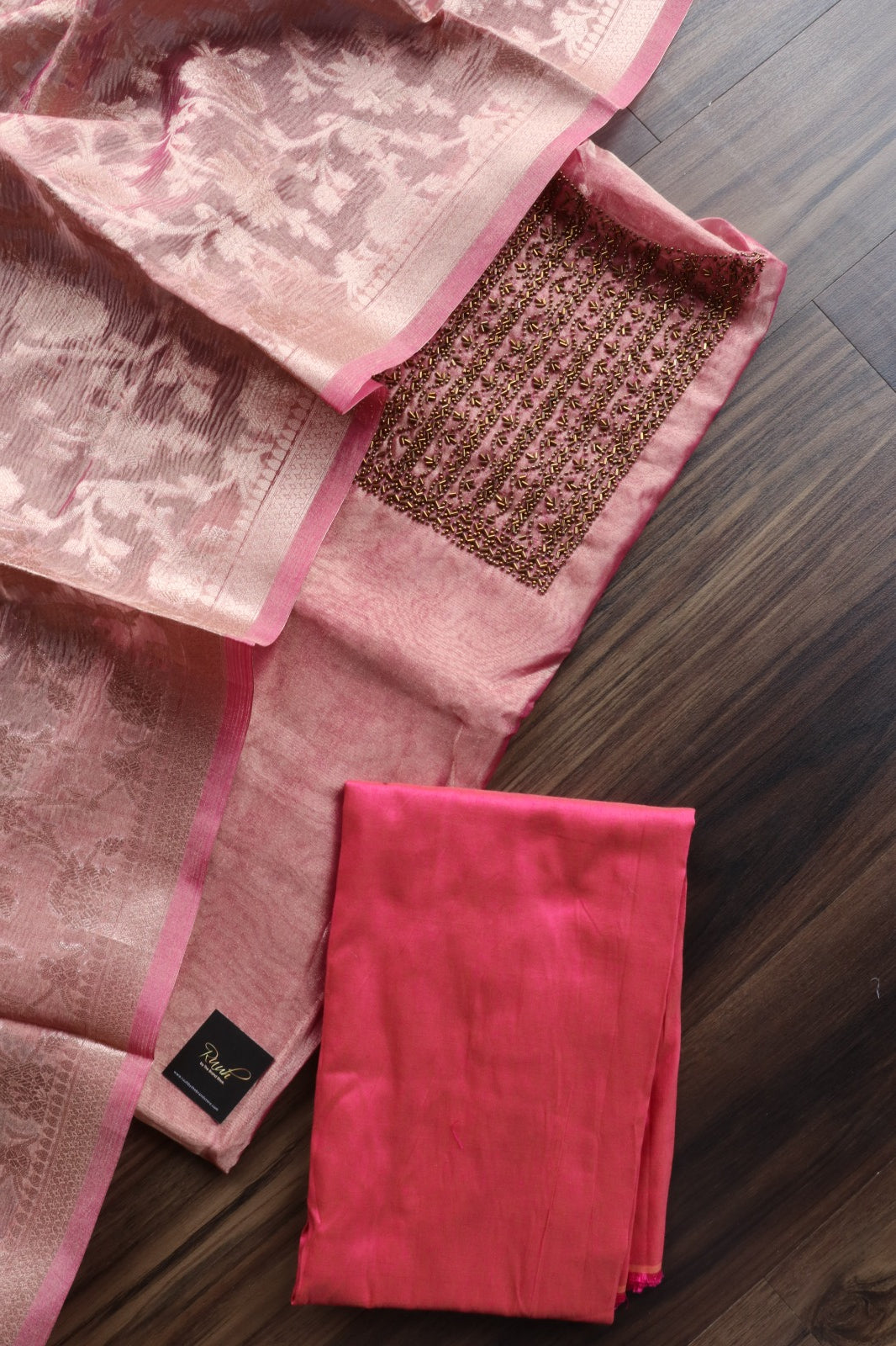 BANARASI TISSUE SALWAR SUIT 4