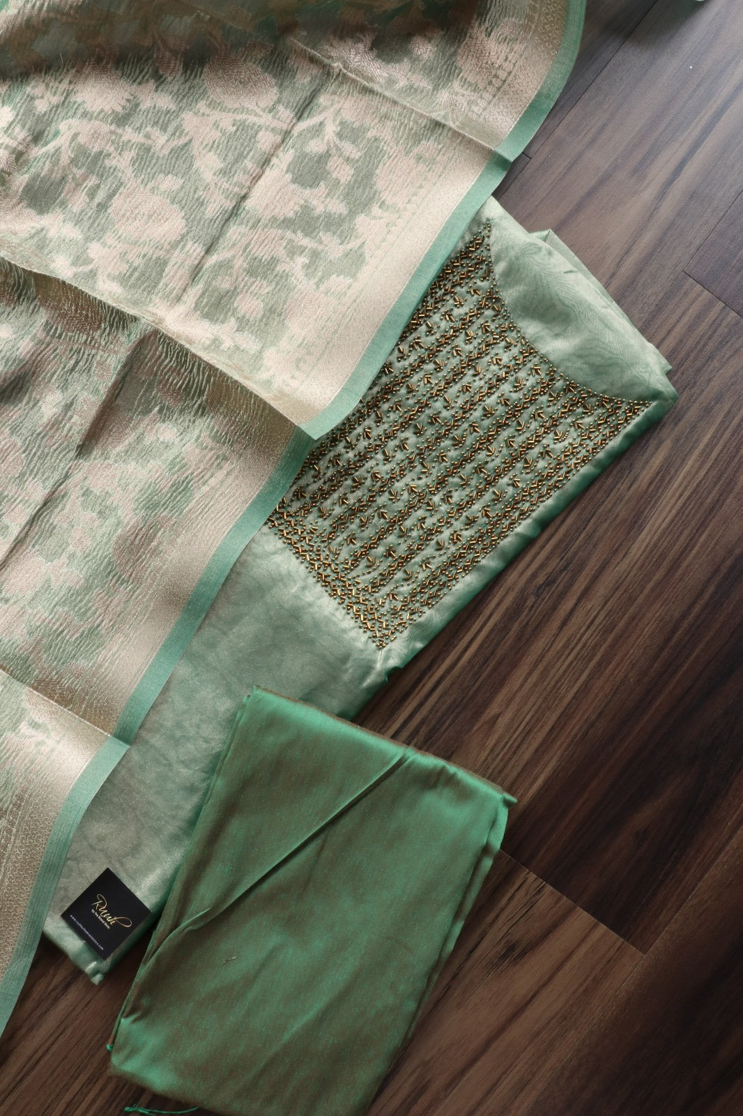 BANARASI TISSUE SALWAR SUIT 1