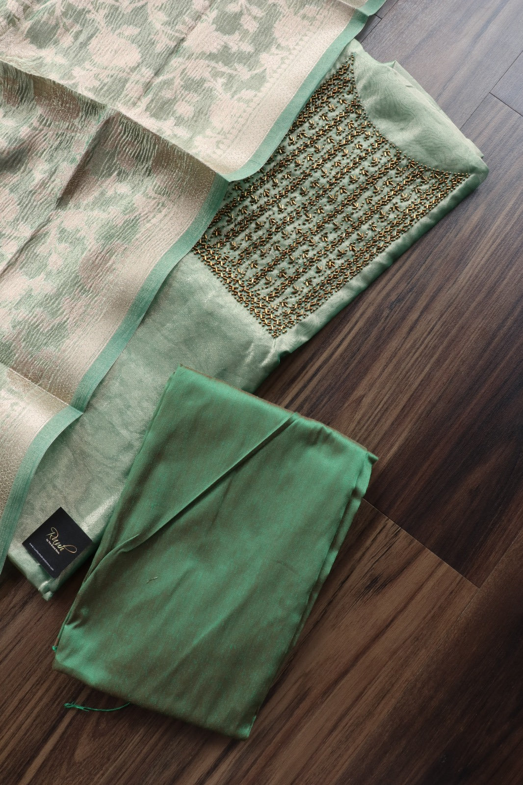 BANARASI TISSUE SALWAR SUIT 1