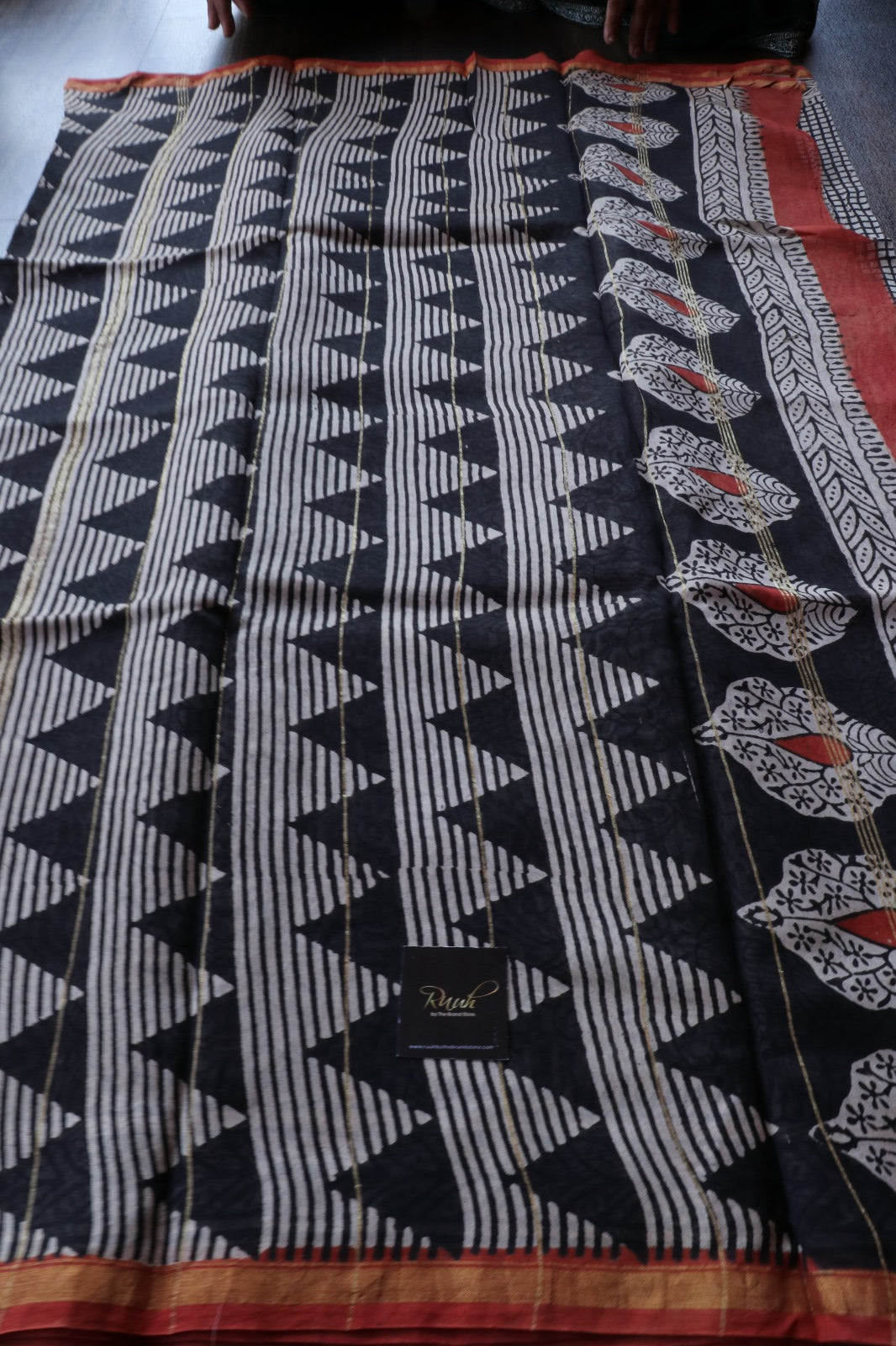 CHANDERI BLOCK PRINT 5-?TBS26CS2