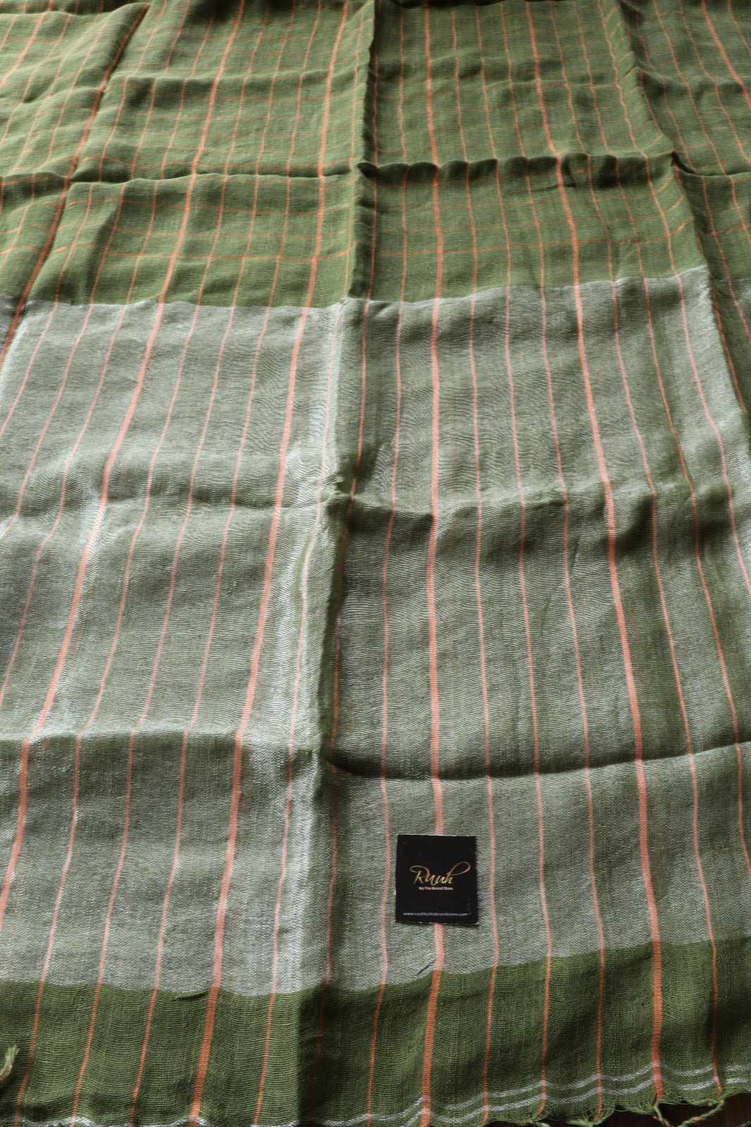 LINEN CHECKS GREEN