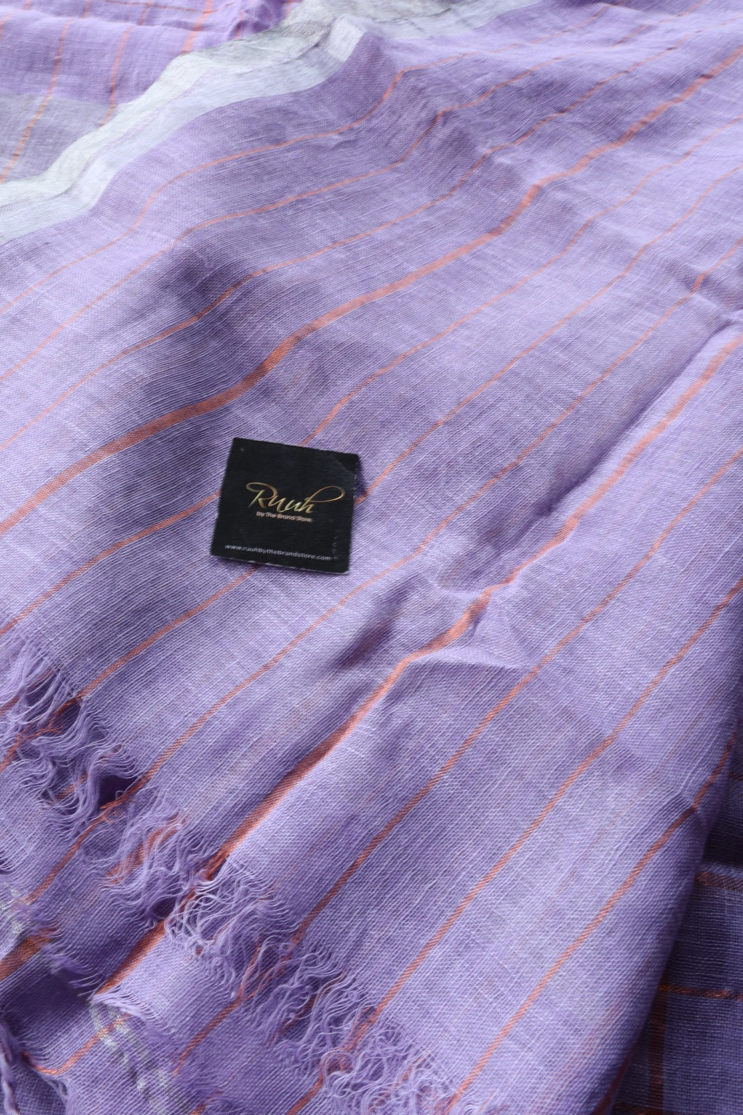 LINEN CHECKS LAVENDER