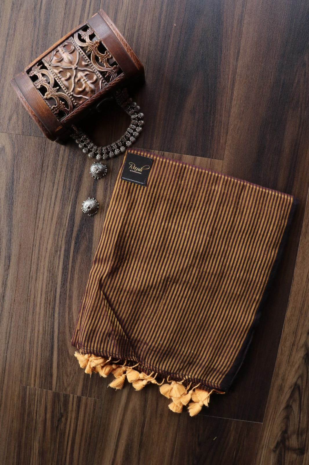 WINE MULMUL DESIGNER SAREE