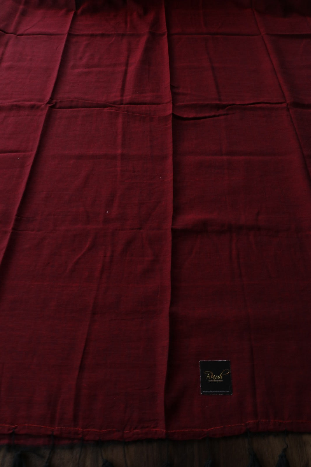 MAROON MULMUL SAREE