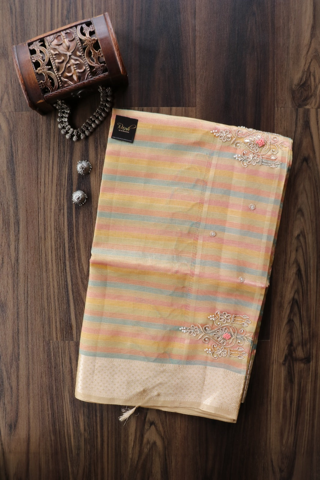 SEMI LINEN TISSUE MULTI COLOUR