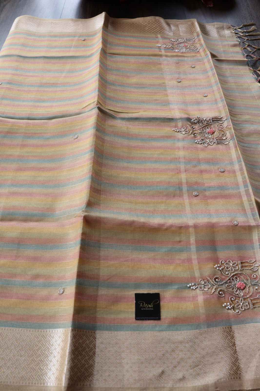 SEMI LINEN TISSUE MULTI COLOUR