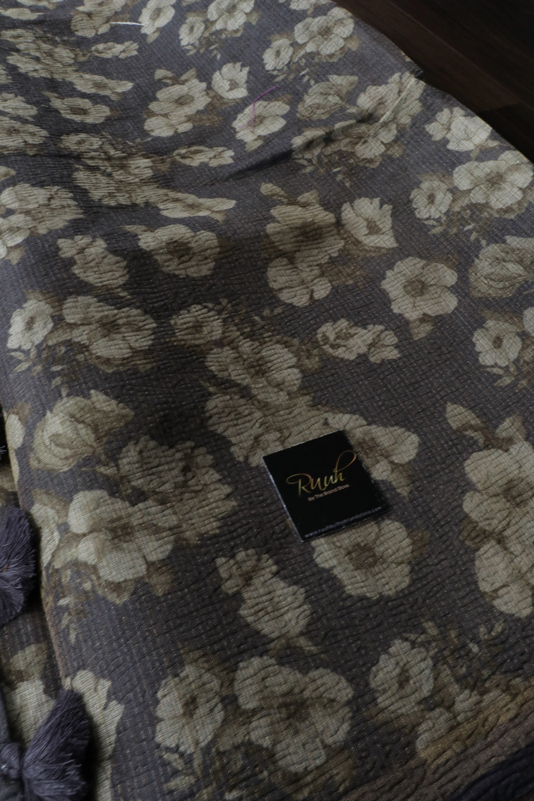 DESIGNER CRUSH DIGITAL PRINTED SAREE 2