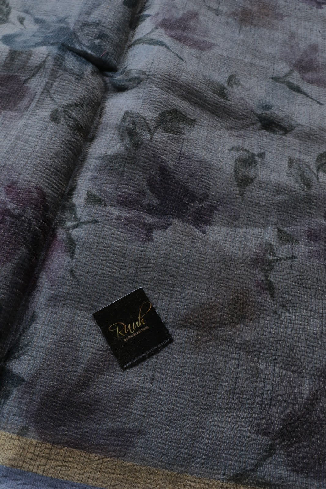 DESIGNER CRUSH DIGITAL PRINTED SAREE 4