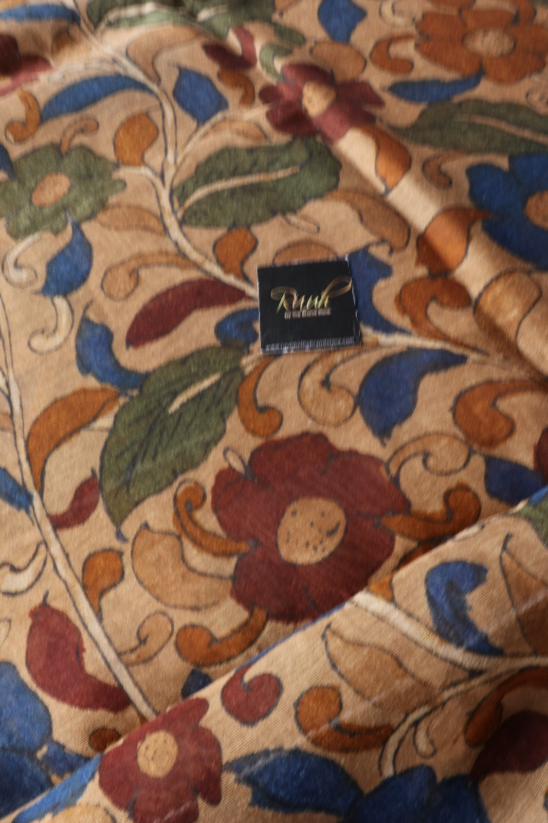 WINE SEMI LINEN SAREE
