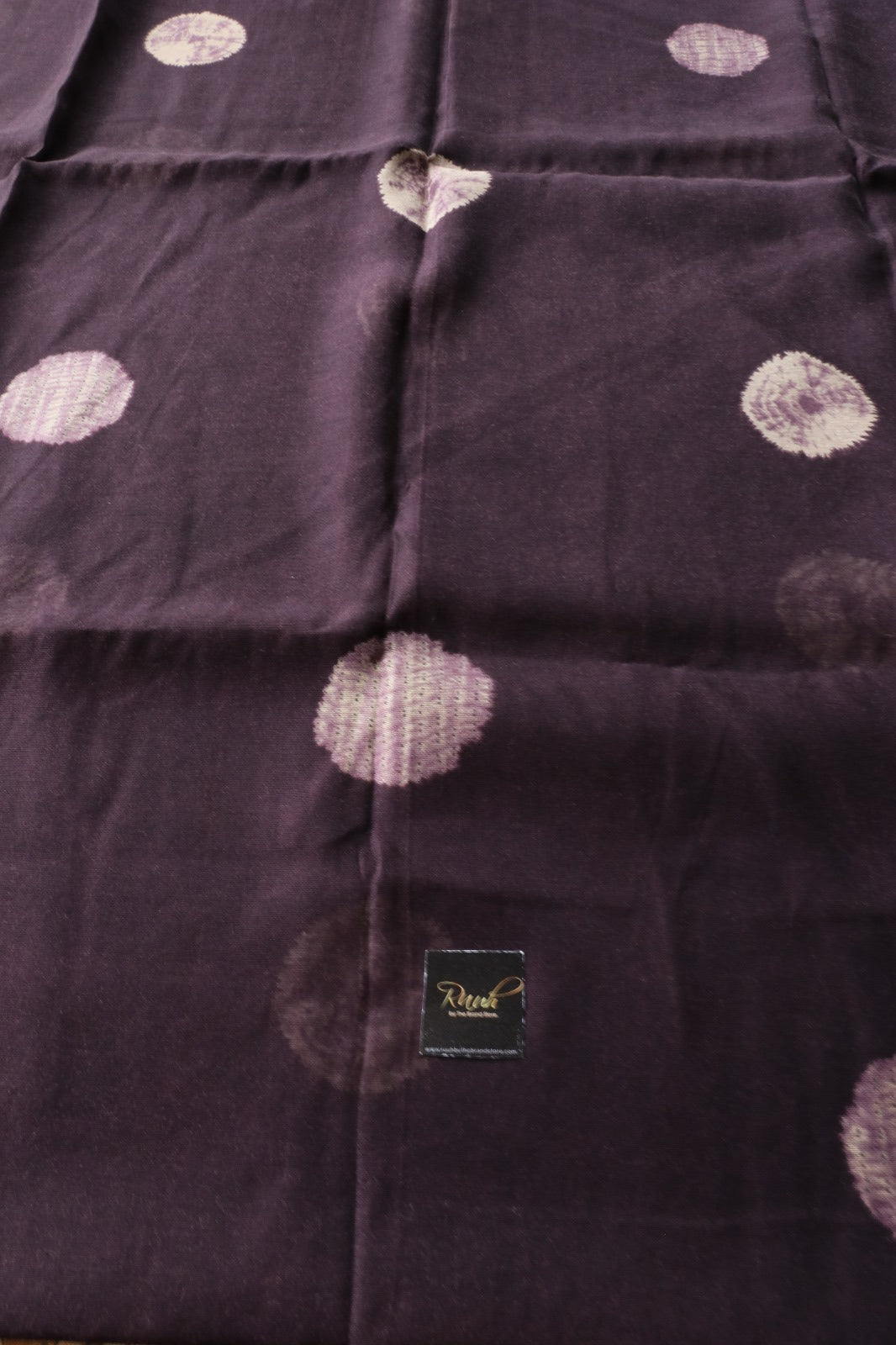 DARK PURPLE SEMI LINEN SAREE