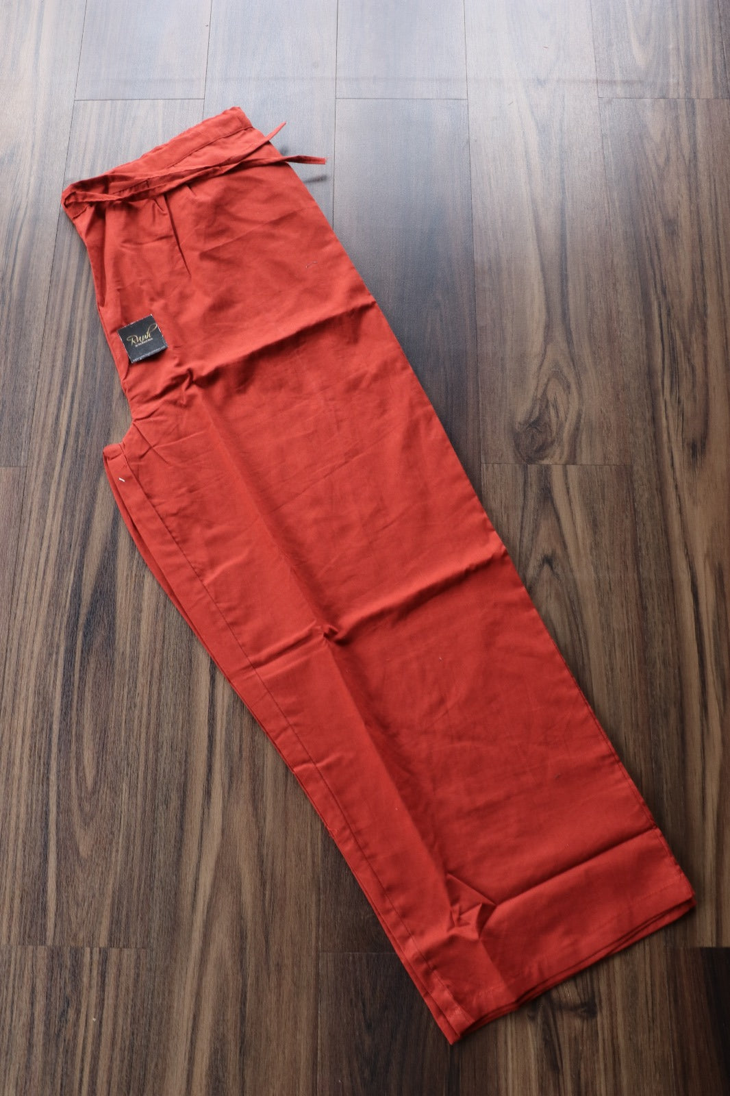 RUST BROWN COTTON CO ORD SET