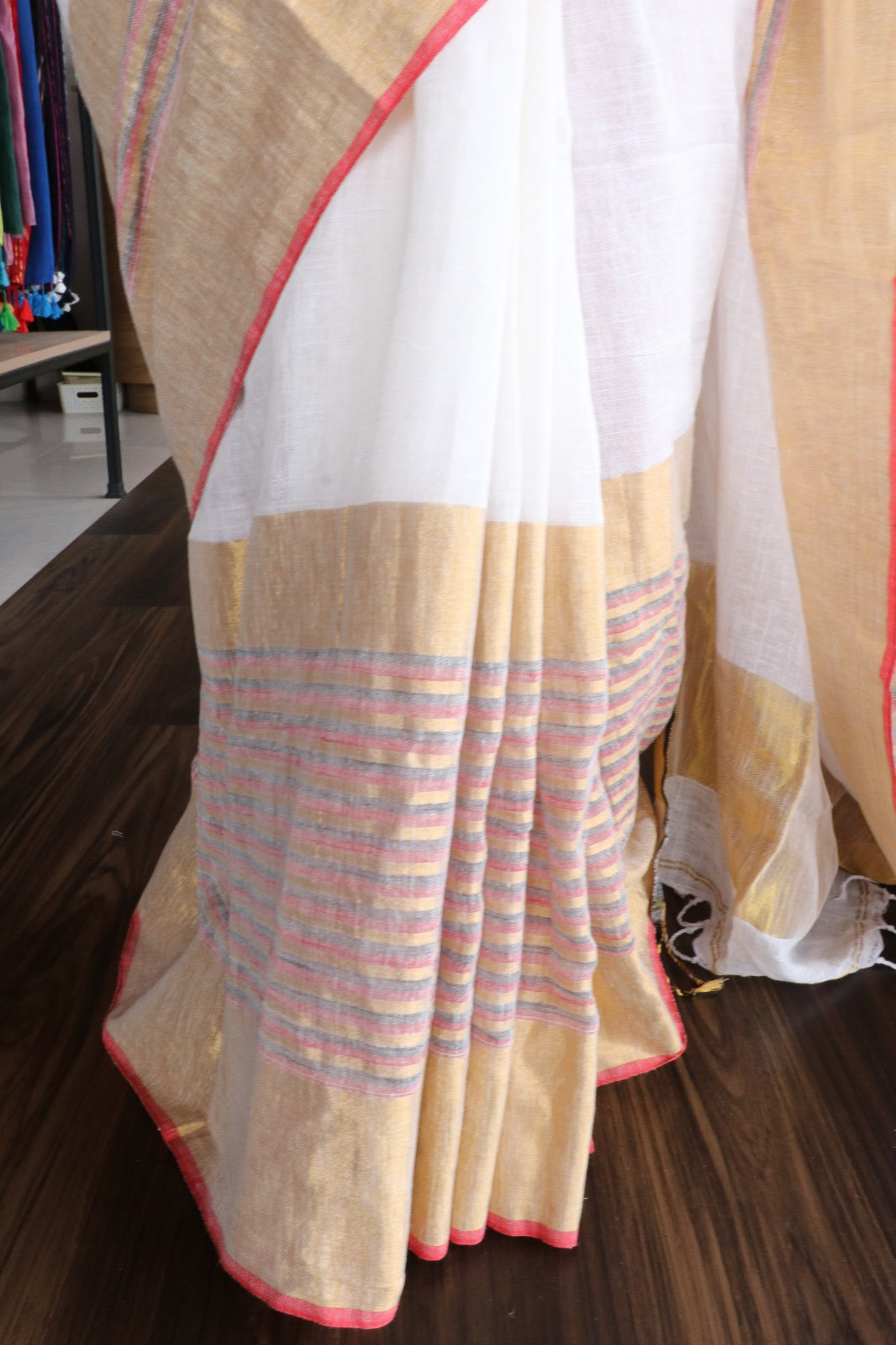 LINEN COTTON SAREE