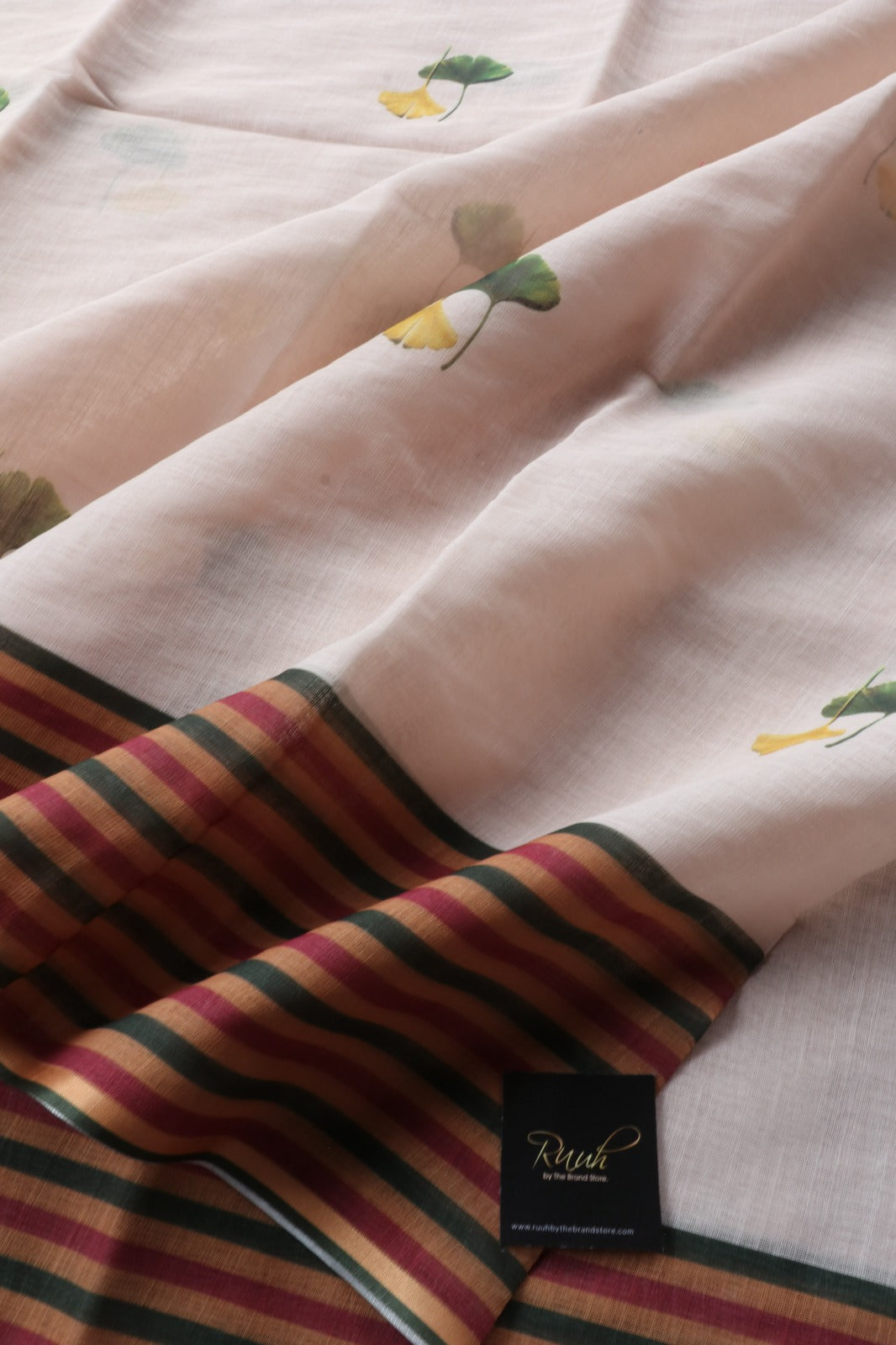 SEMI LINEN FLORAL PRINT