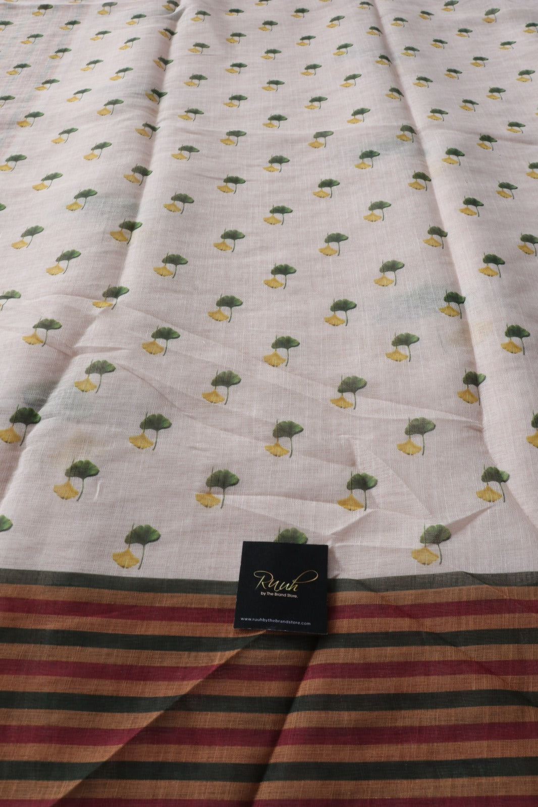 SEMI LINEN FLORAL PRINT