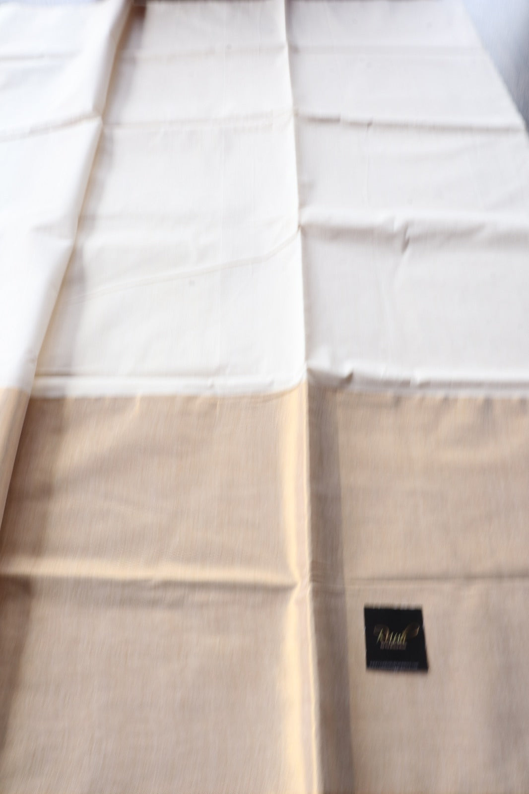 COTTON SAREE WITH BIG ZARI BORDER