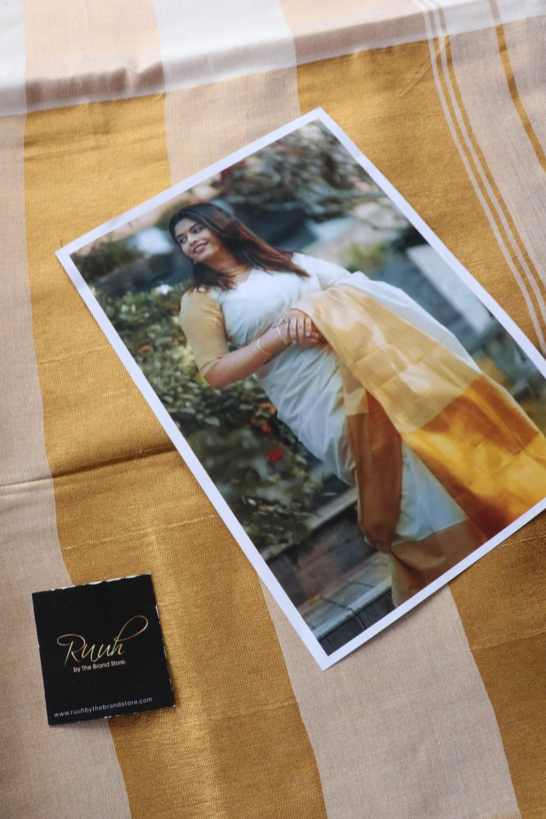 COTTON SAREE WITH BIG ZARI BORDER