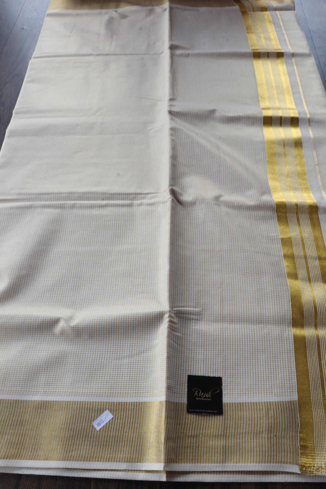 COTTON MICROCHECK SAREE