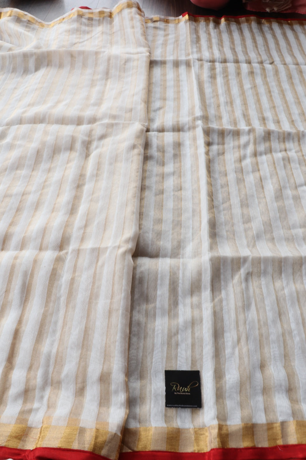 MODAL TISSUE STRIPE SAREE