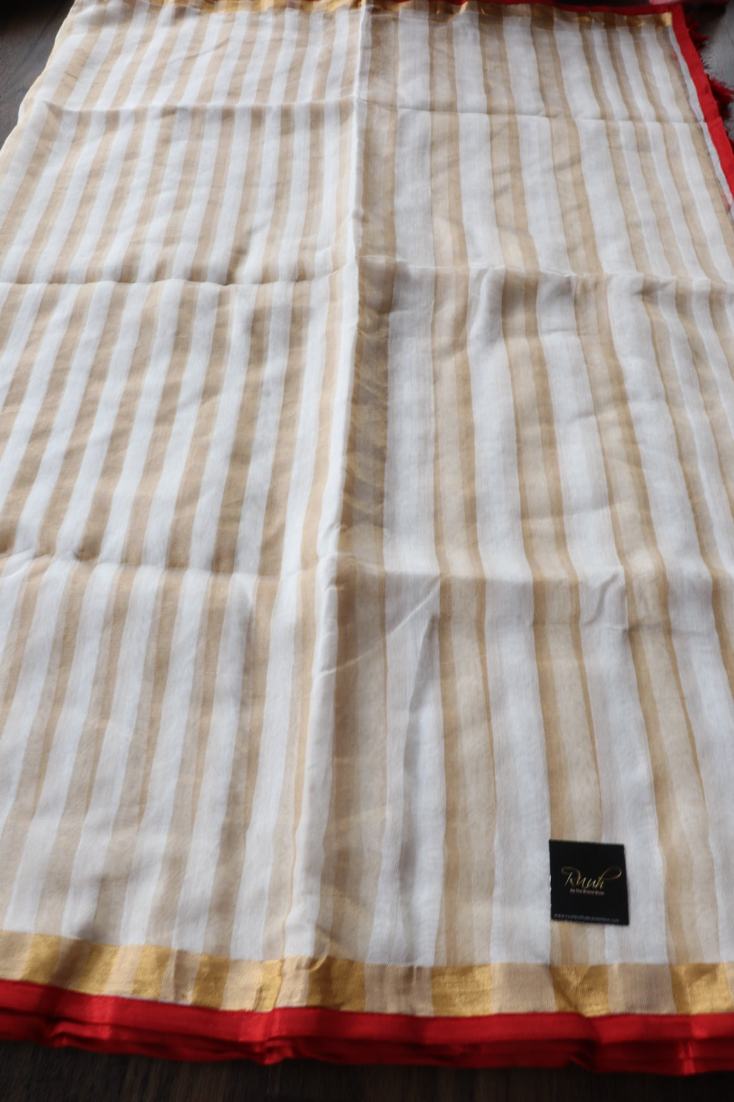 MODAL TISSUE STRIPE SAREE