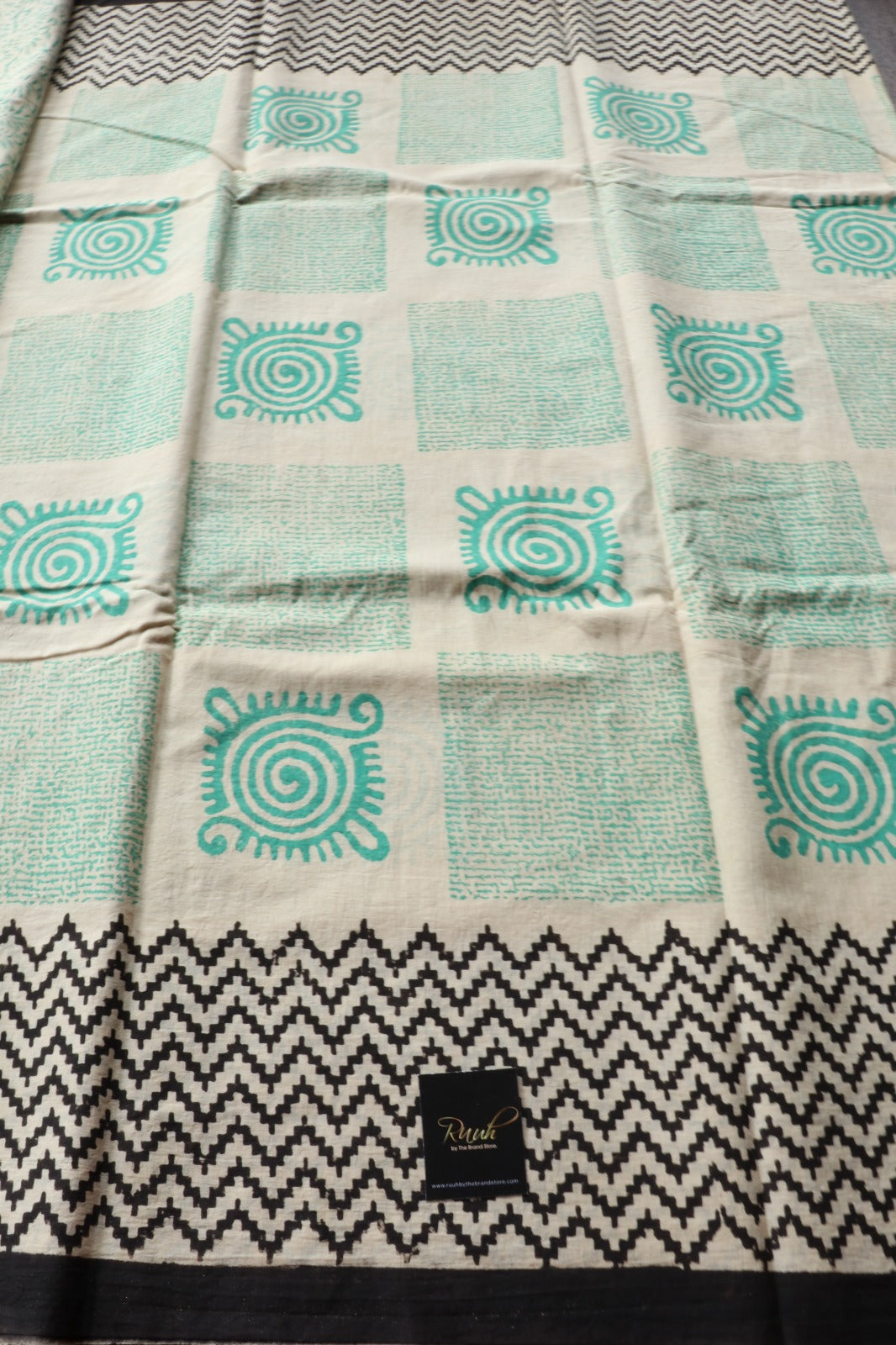 JAIPUR COTTON SAREE IN CREAM COLOUR
