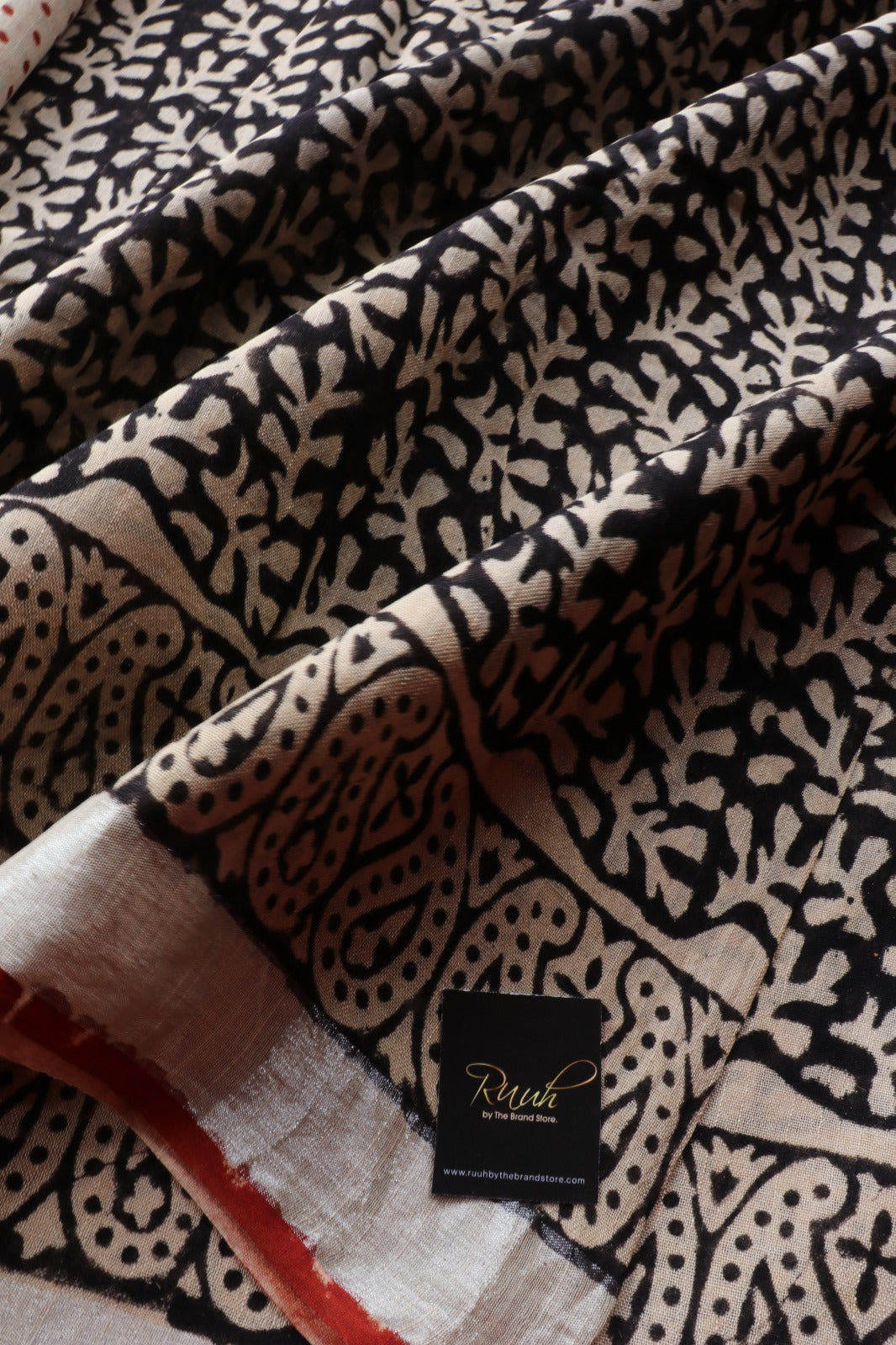 LINEN COTTON SAREE 1