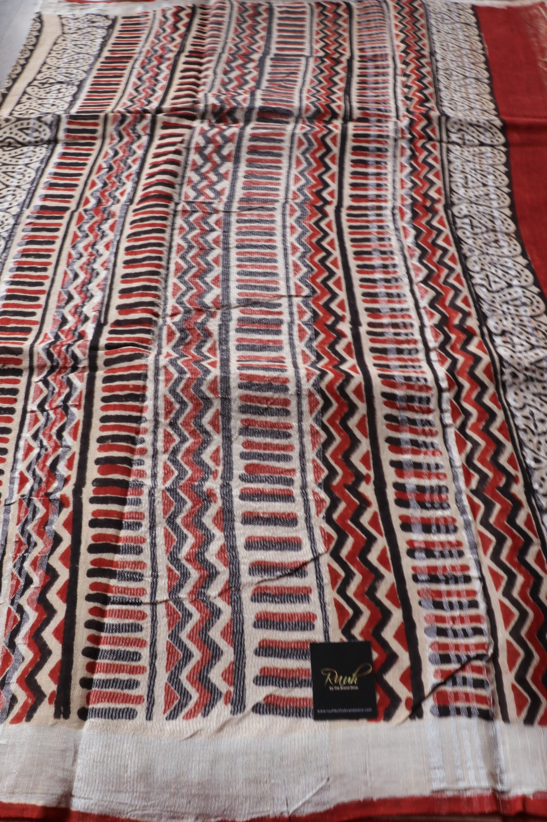 LINEN COTTON SAREE 1