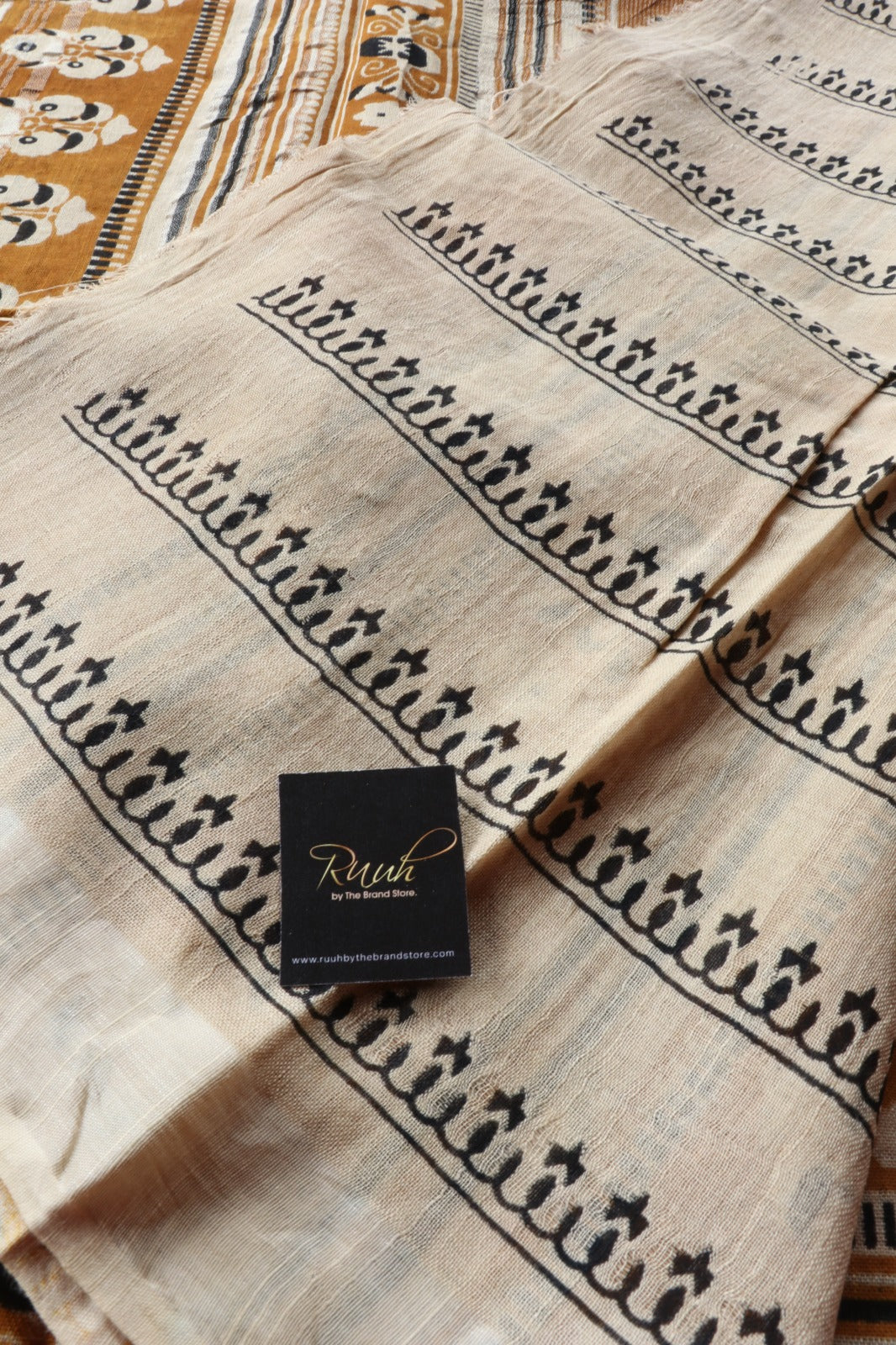 LINEN COTTON SAREE 4