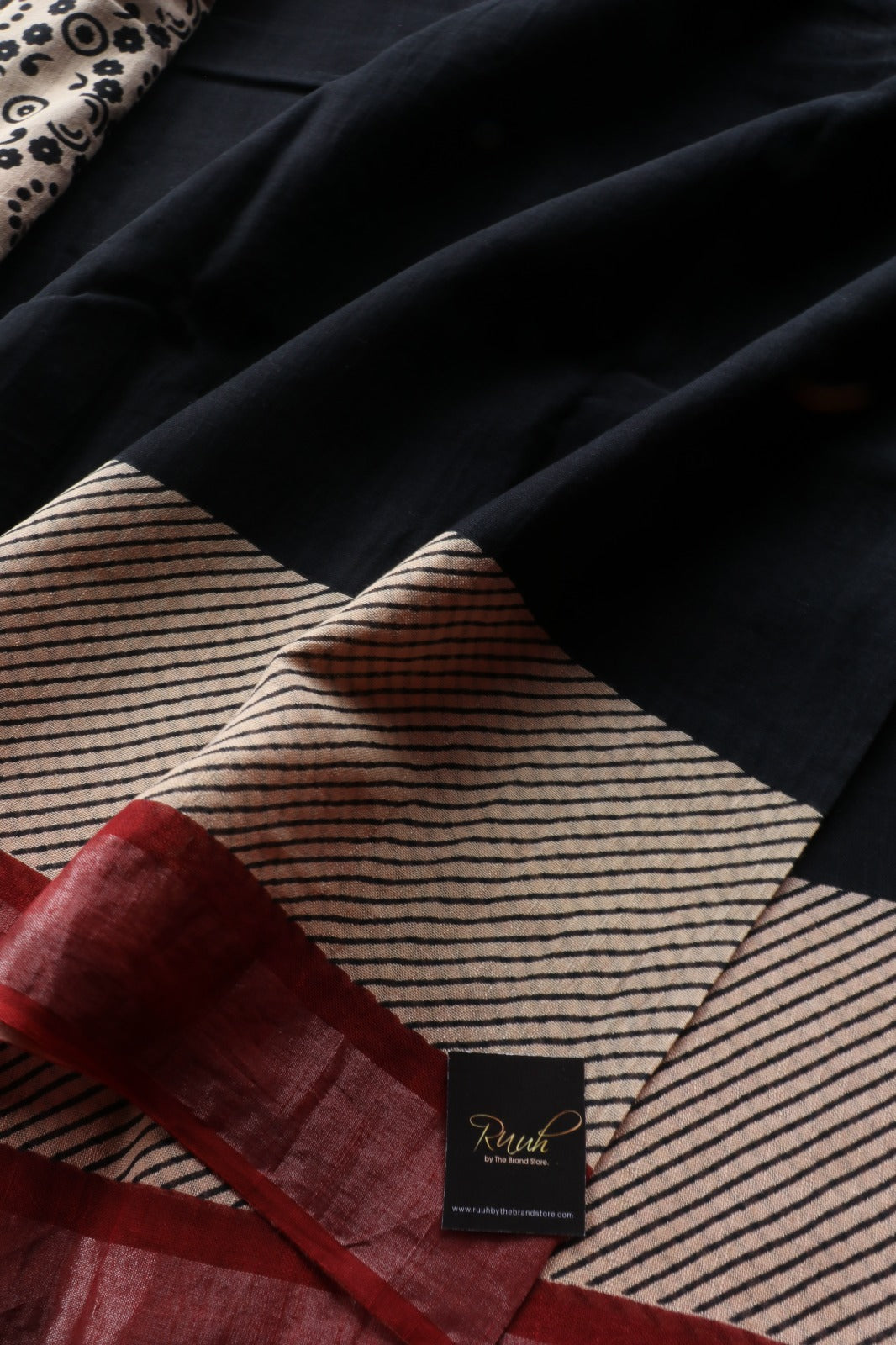 LINEN COTTON SAREE 3