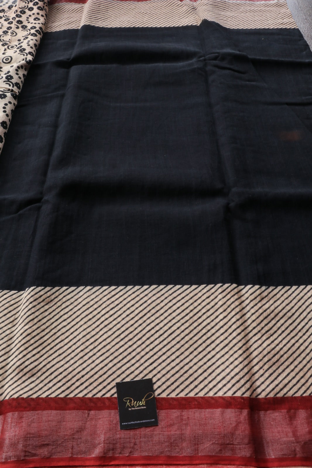 LINEN COTTON SAREE 3