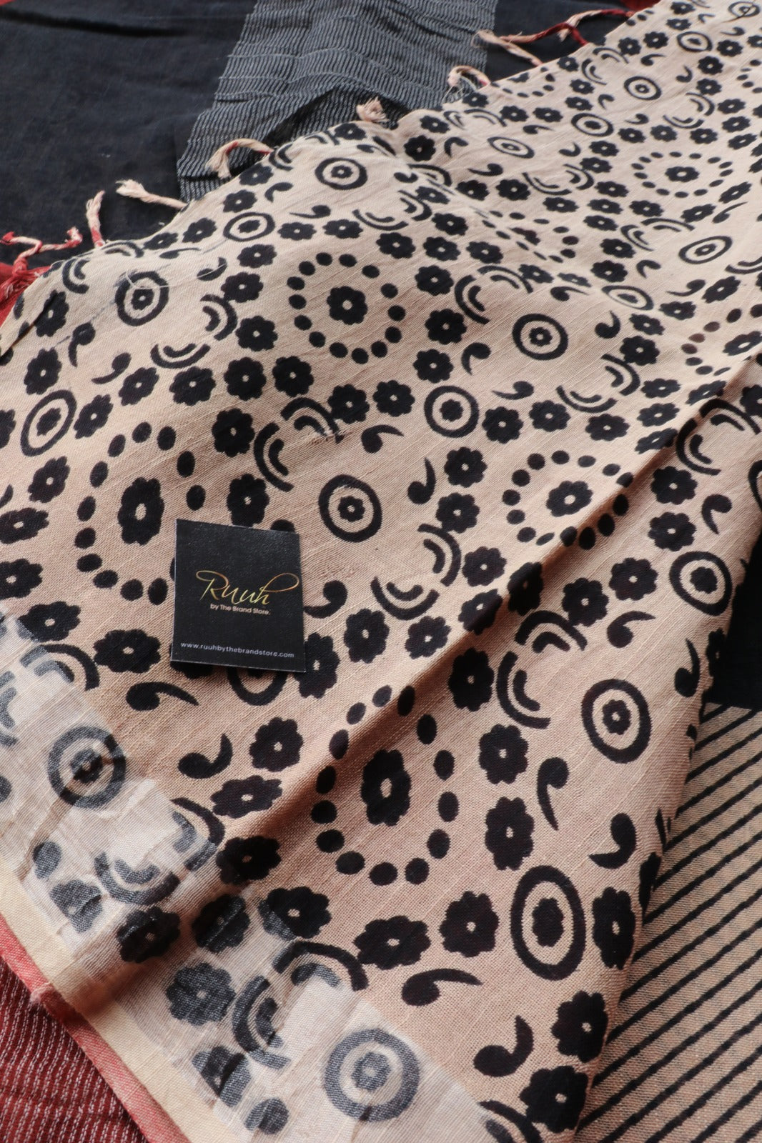 LINEN COTTON SAREE 3