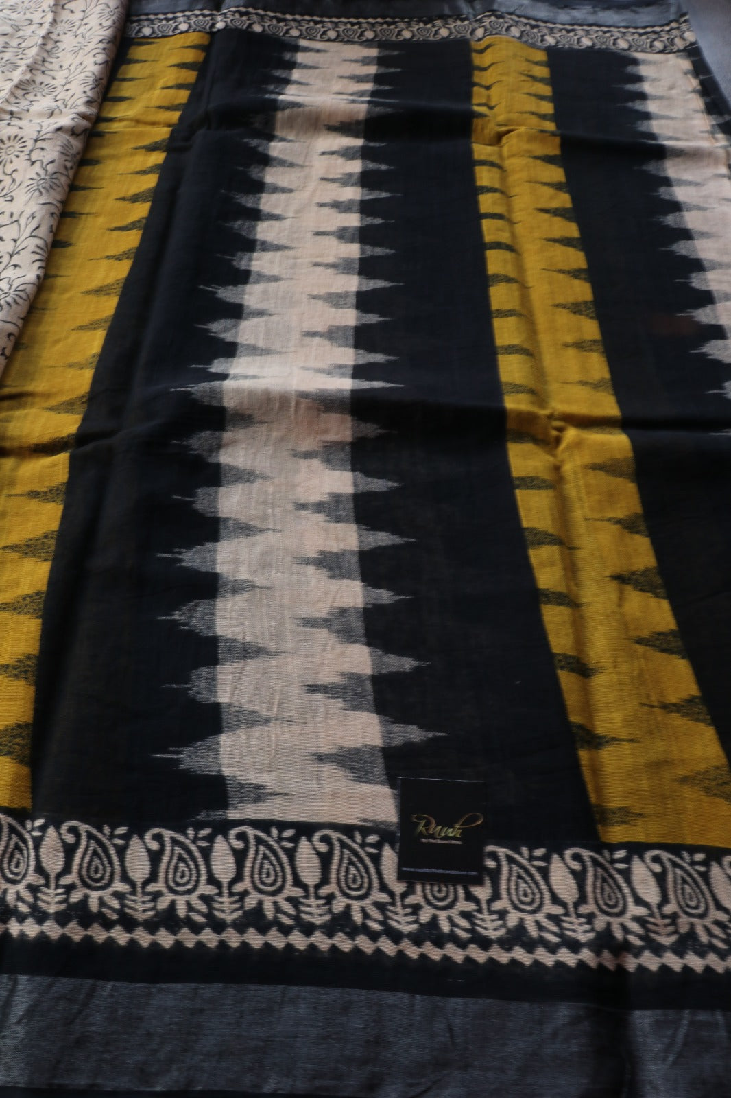 LINEN COTTON SAREE 5