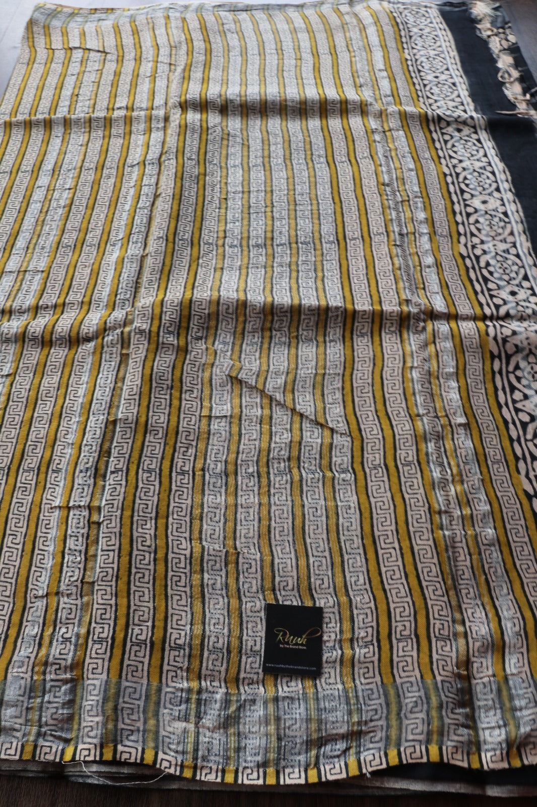 LINEN COTTON SAREE 5