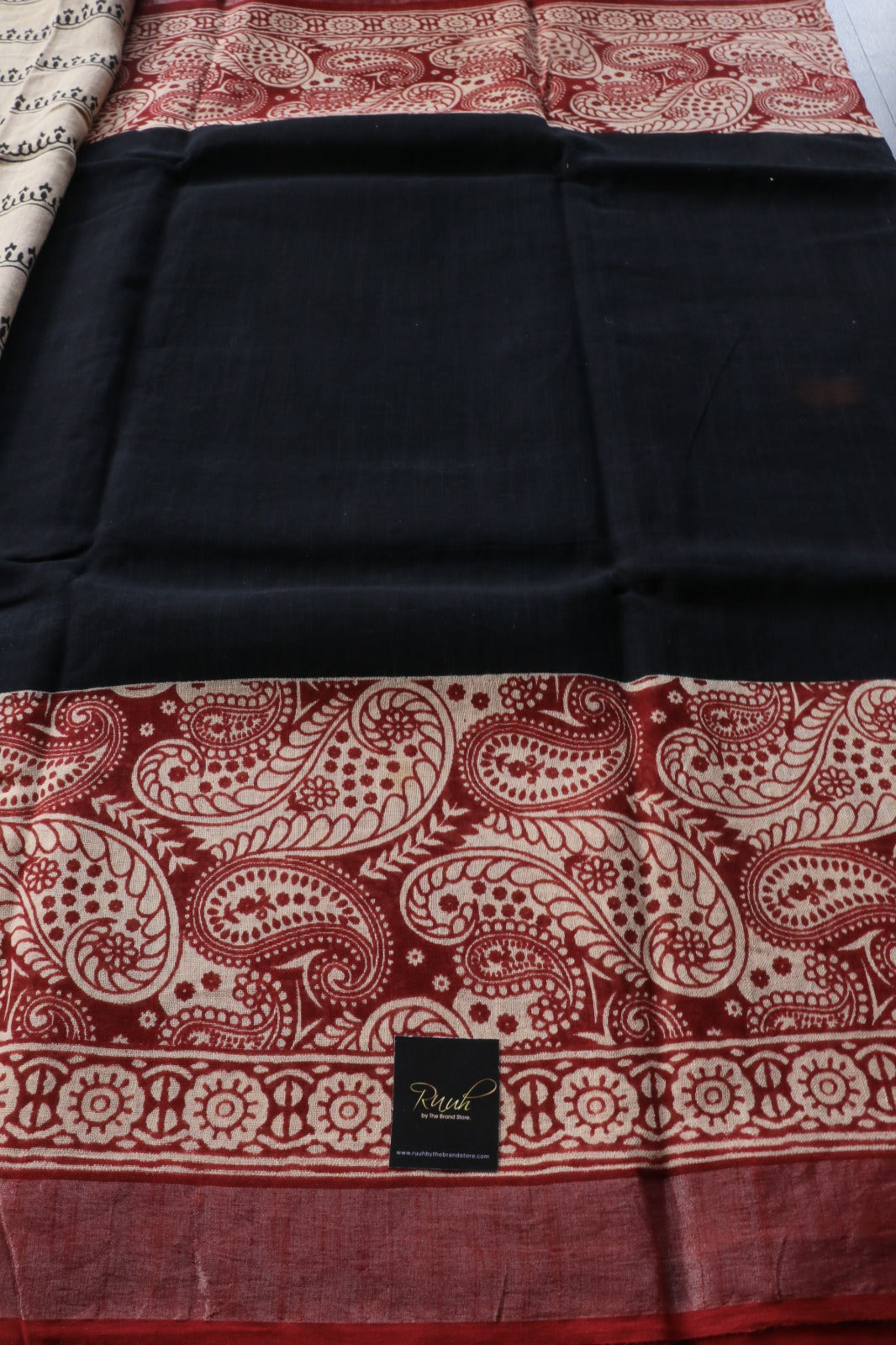 LINEN COTTON SAREE 6