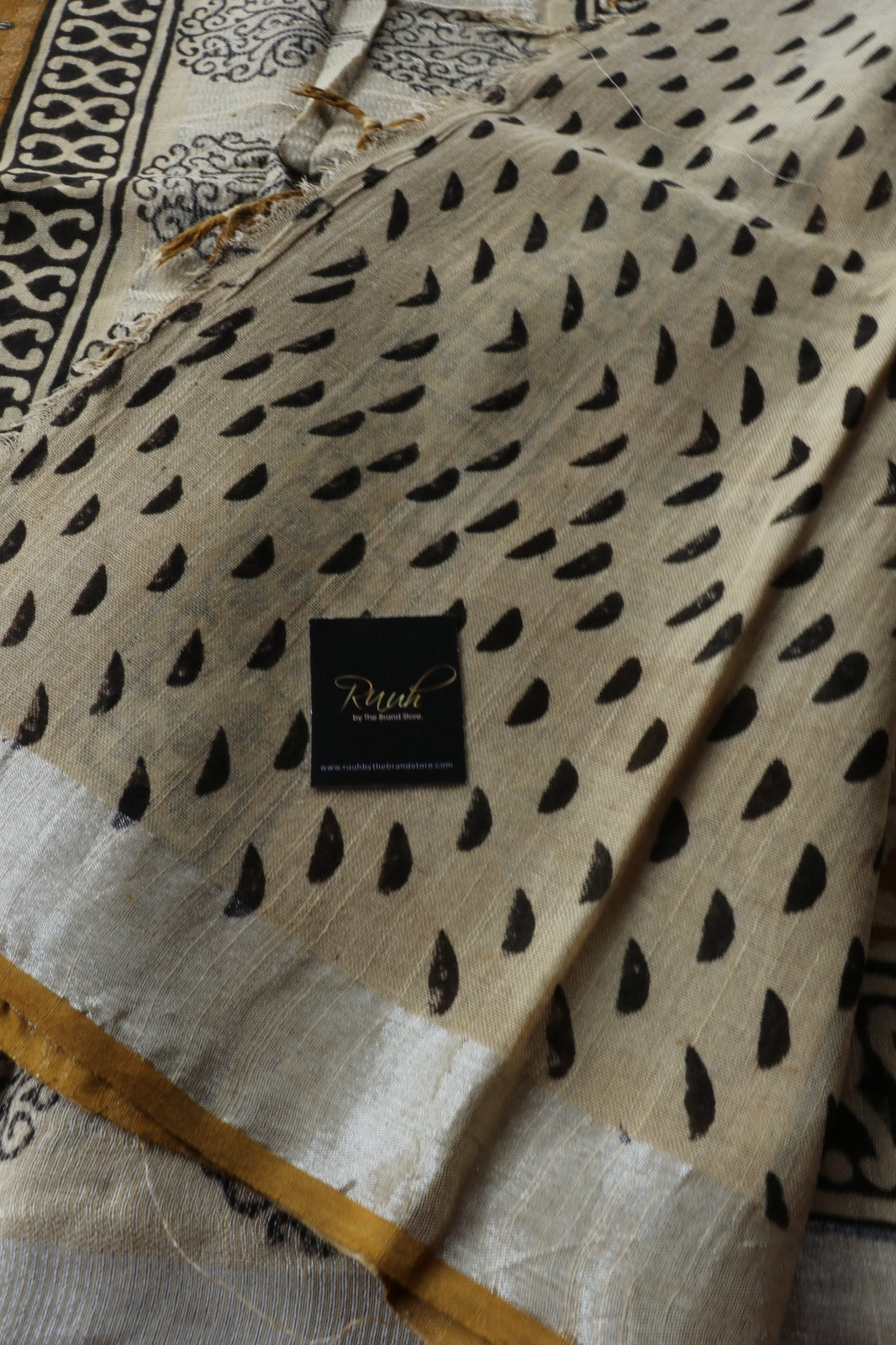 LINEN COTTON SAREE 9