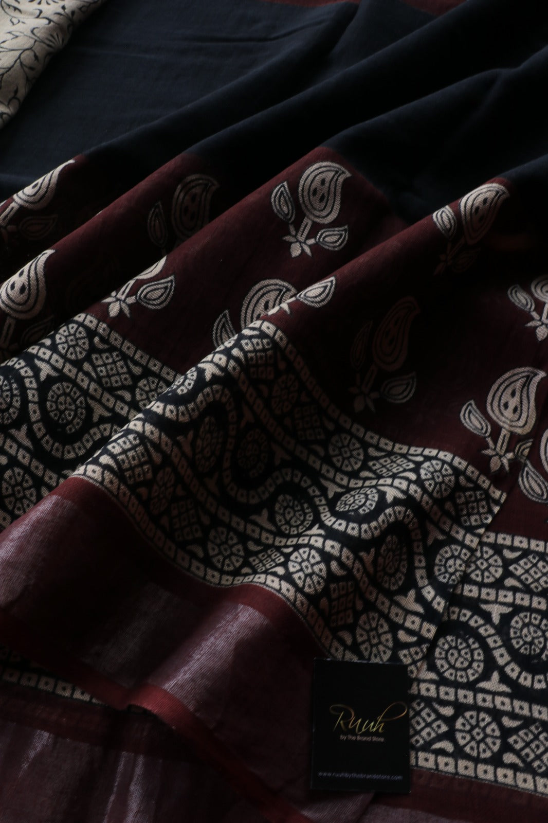 LINEN COTTON SAREE 8