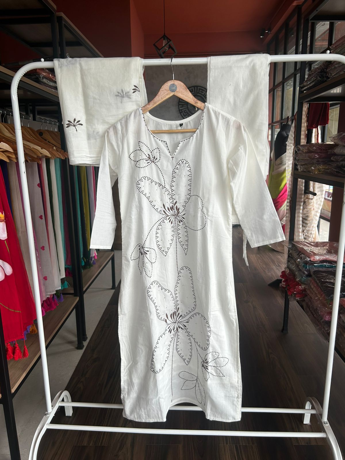 OFF WHITE COTTON SET