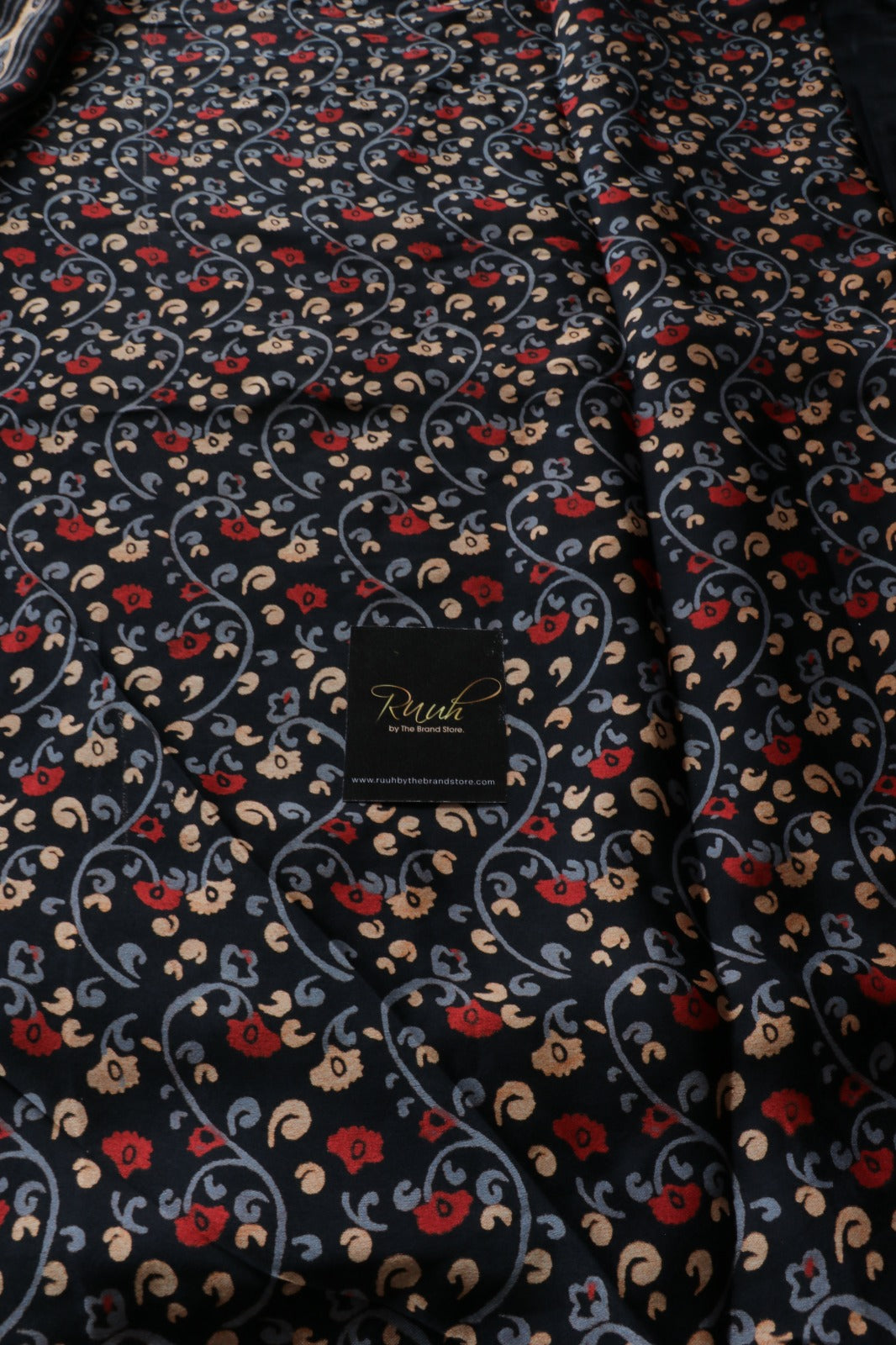 BLACK SEMI MODAL SILK SAREE