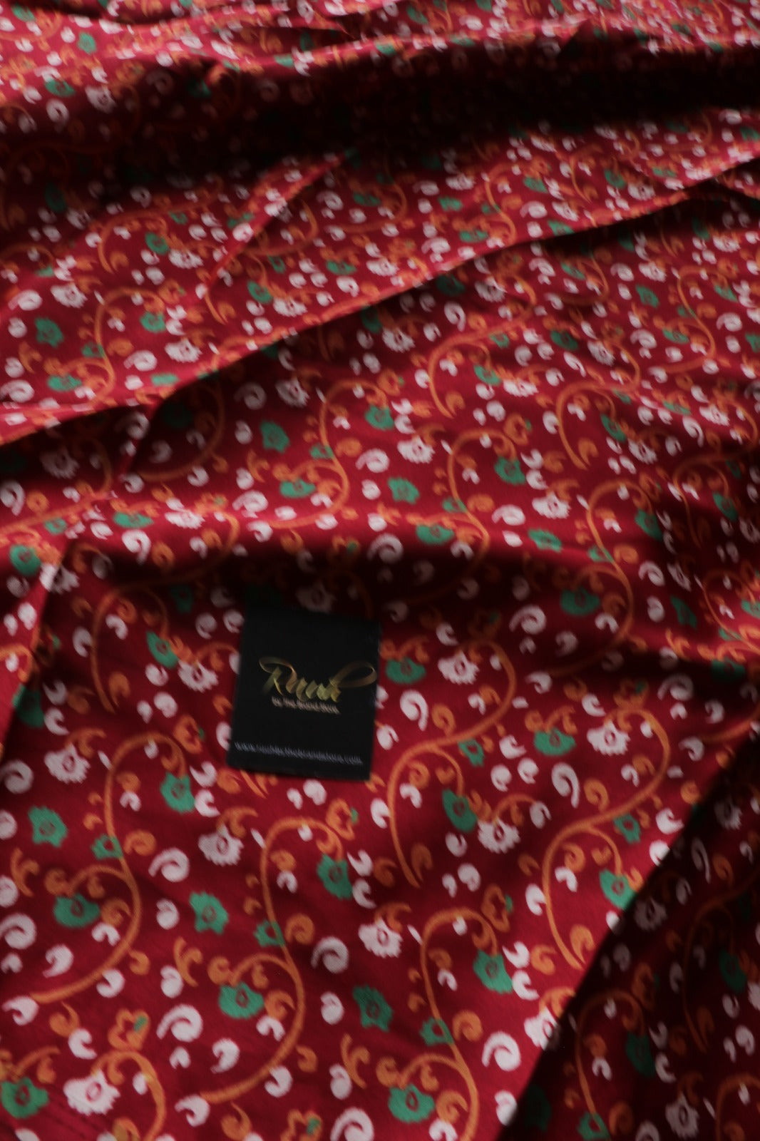 MAROON SEMI MODAL SILK SAREE