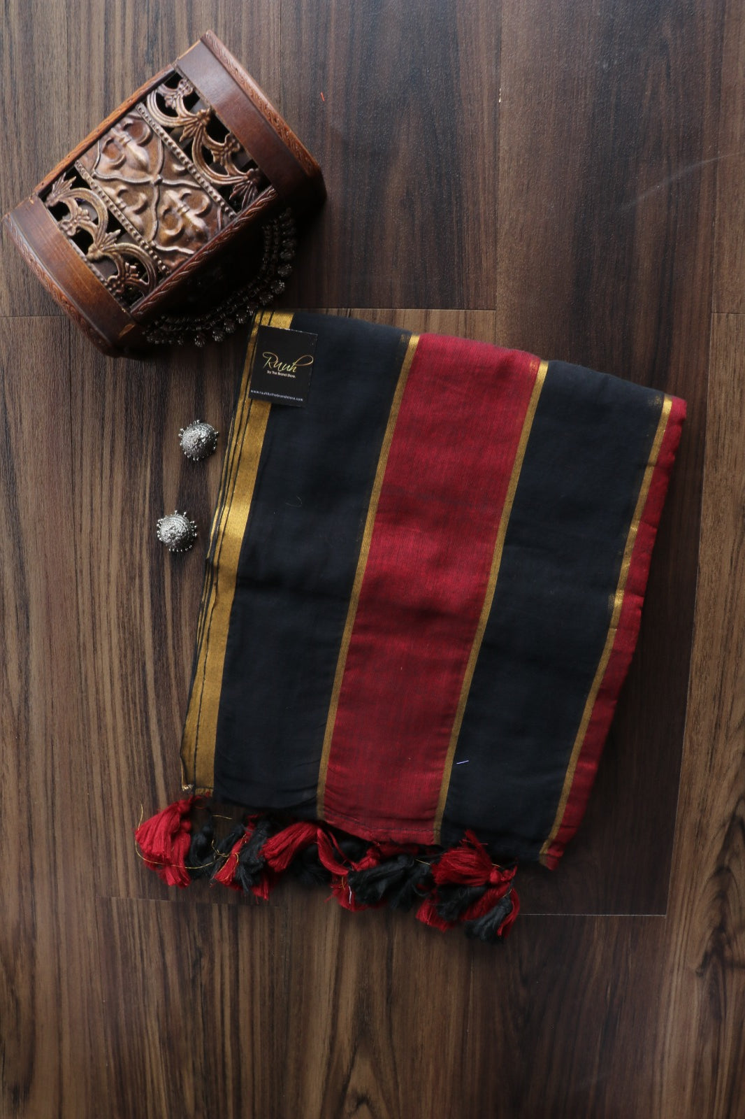 MULMUL MULTI COLOUR SAREE