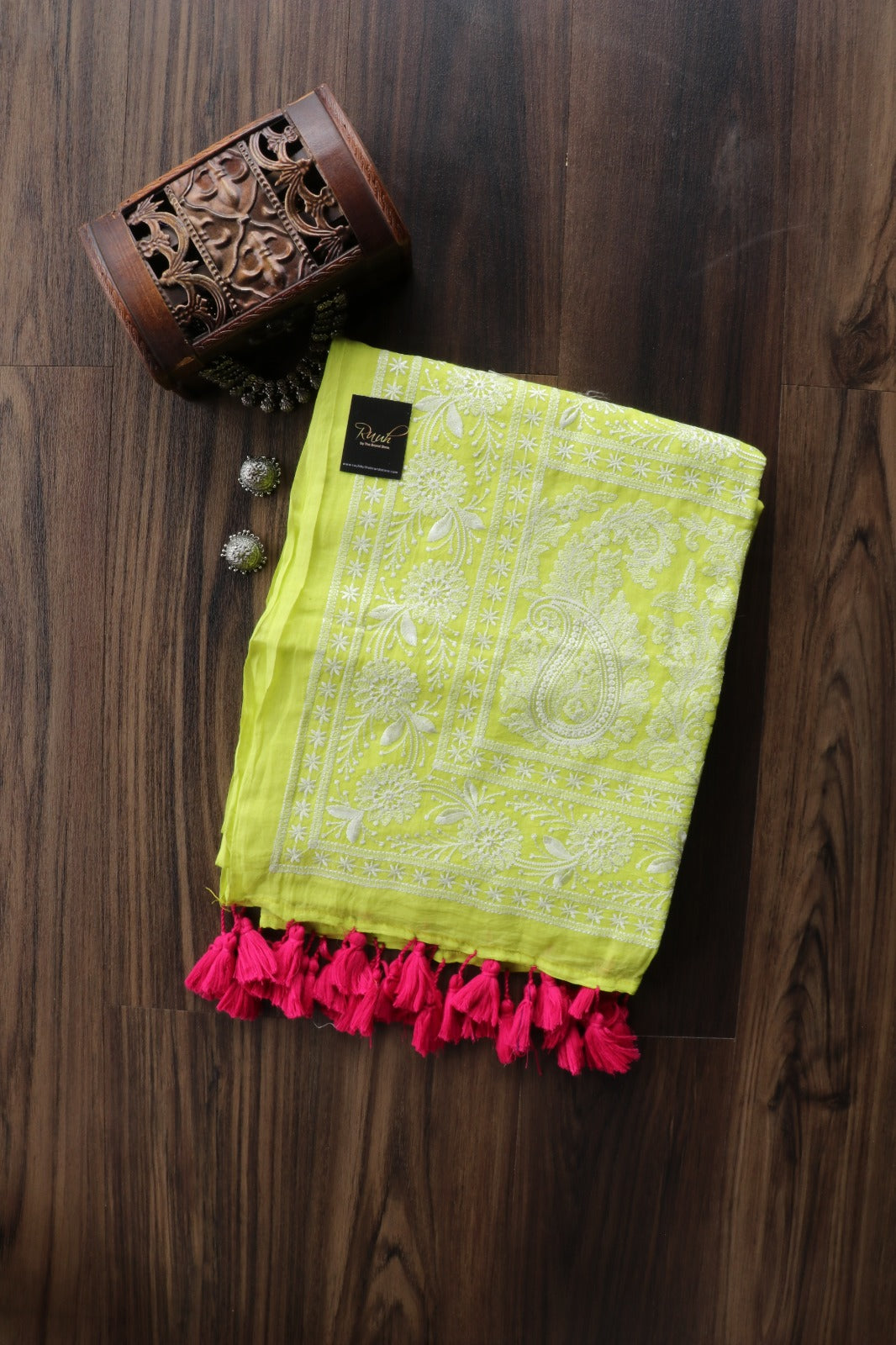NEON MULMUL EMBROIDERY