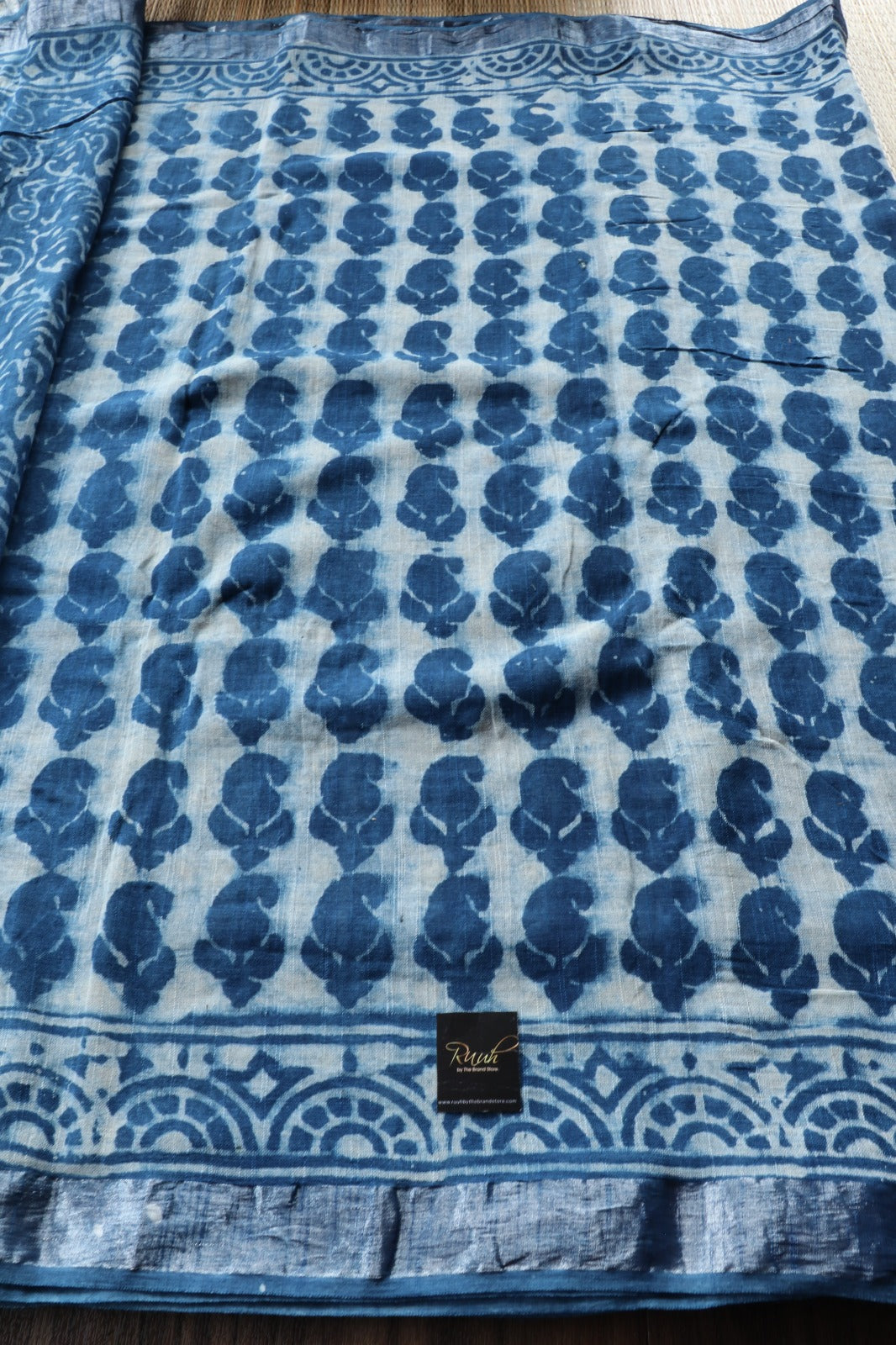 LINEN COTTON SAREE 11