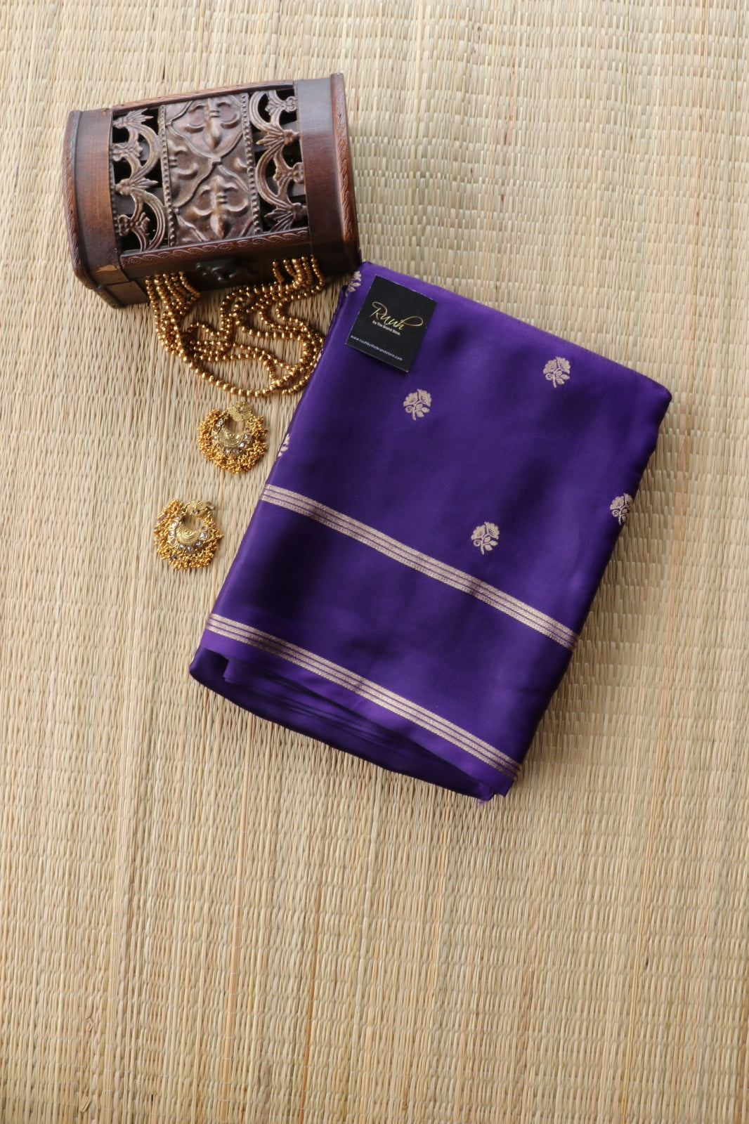 PURPLE VISCOSE SEMI SILK-TBS26VSS
