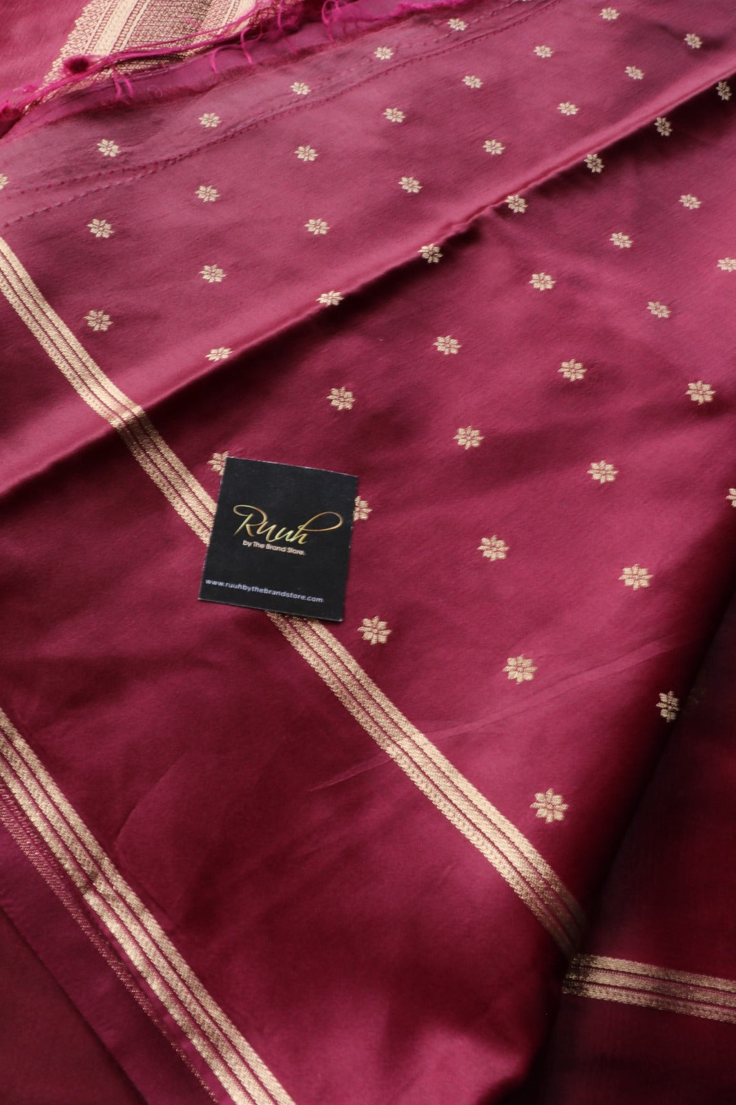 WINE COLOUR VISCOSE SEMI SILK-TBS26VSS